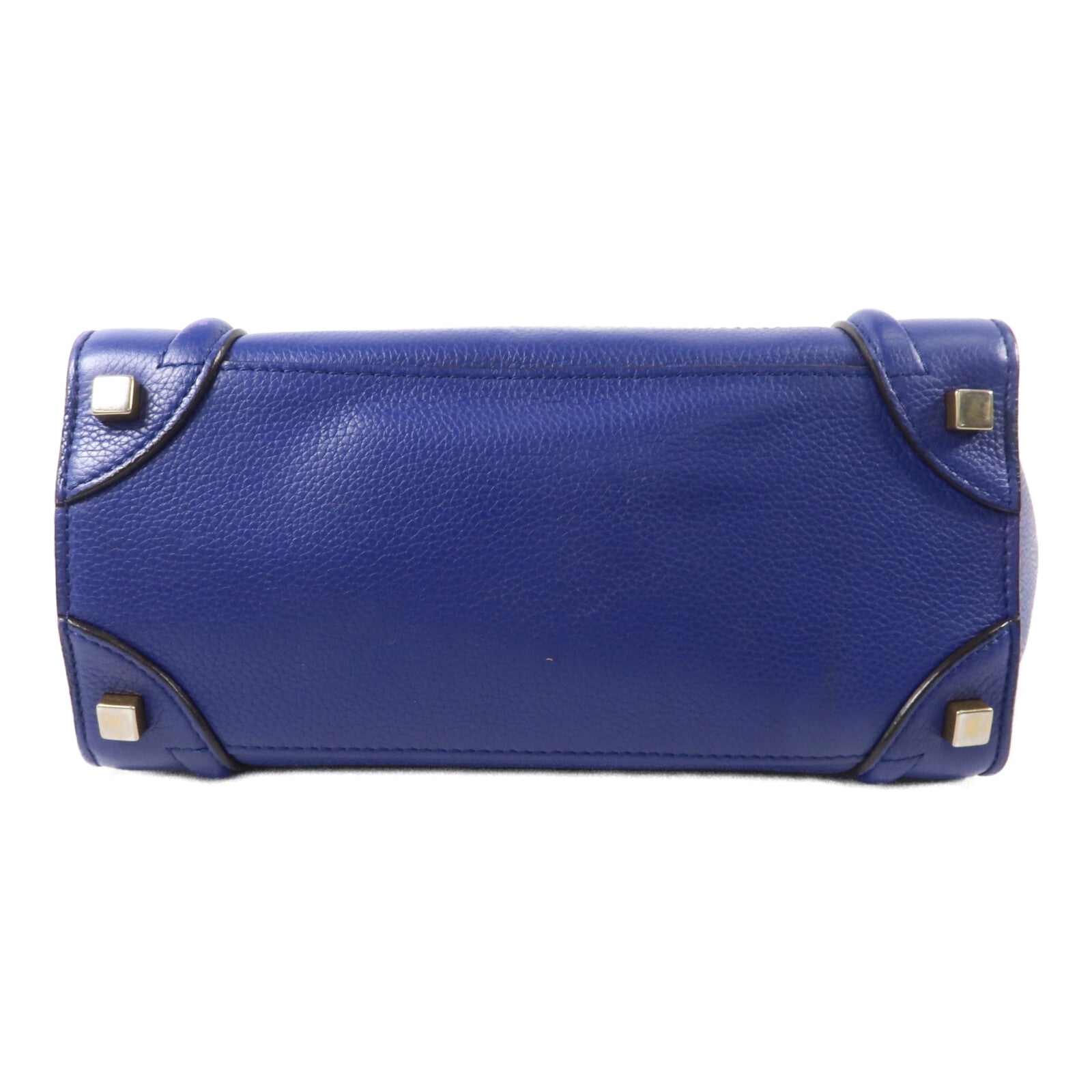 CELINE 牛皮皮革Micro Luggage手挽袋