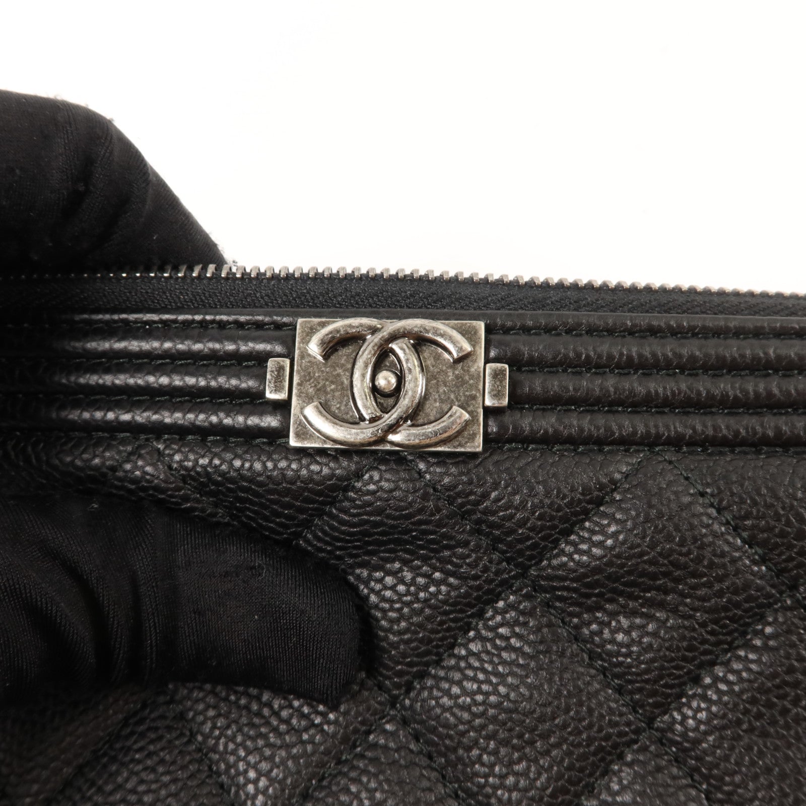 CHANEL 牛皮皮革Boy Chanel Clutch Bag手拿包