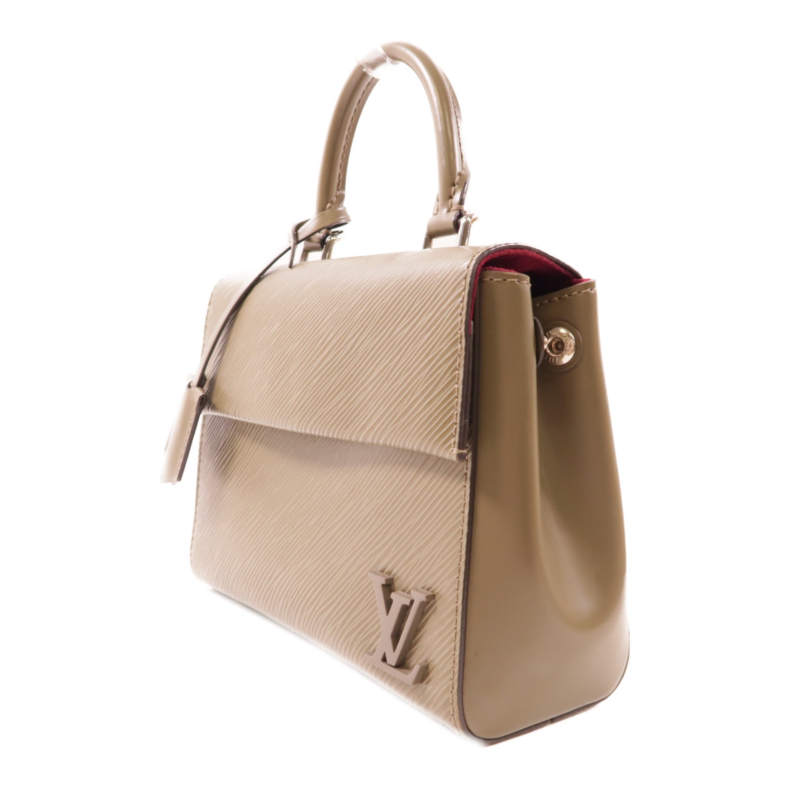 LOUIS VUITTON Epi Cluny Mini銀扣手挽肩背兩用袋