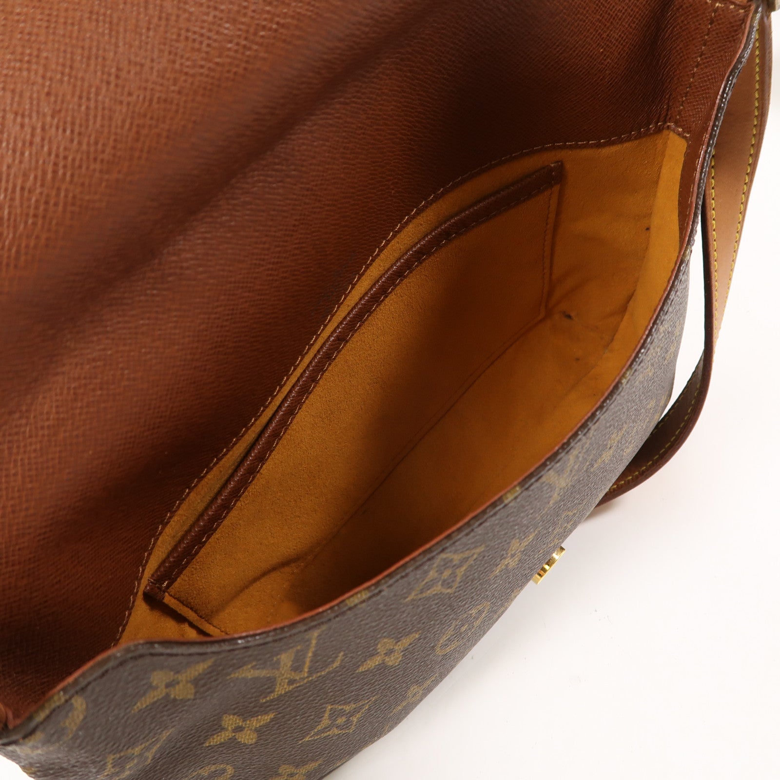 LOUIS VUITTON Monogram Musette Tango Long Shoulder金扣肩背袋