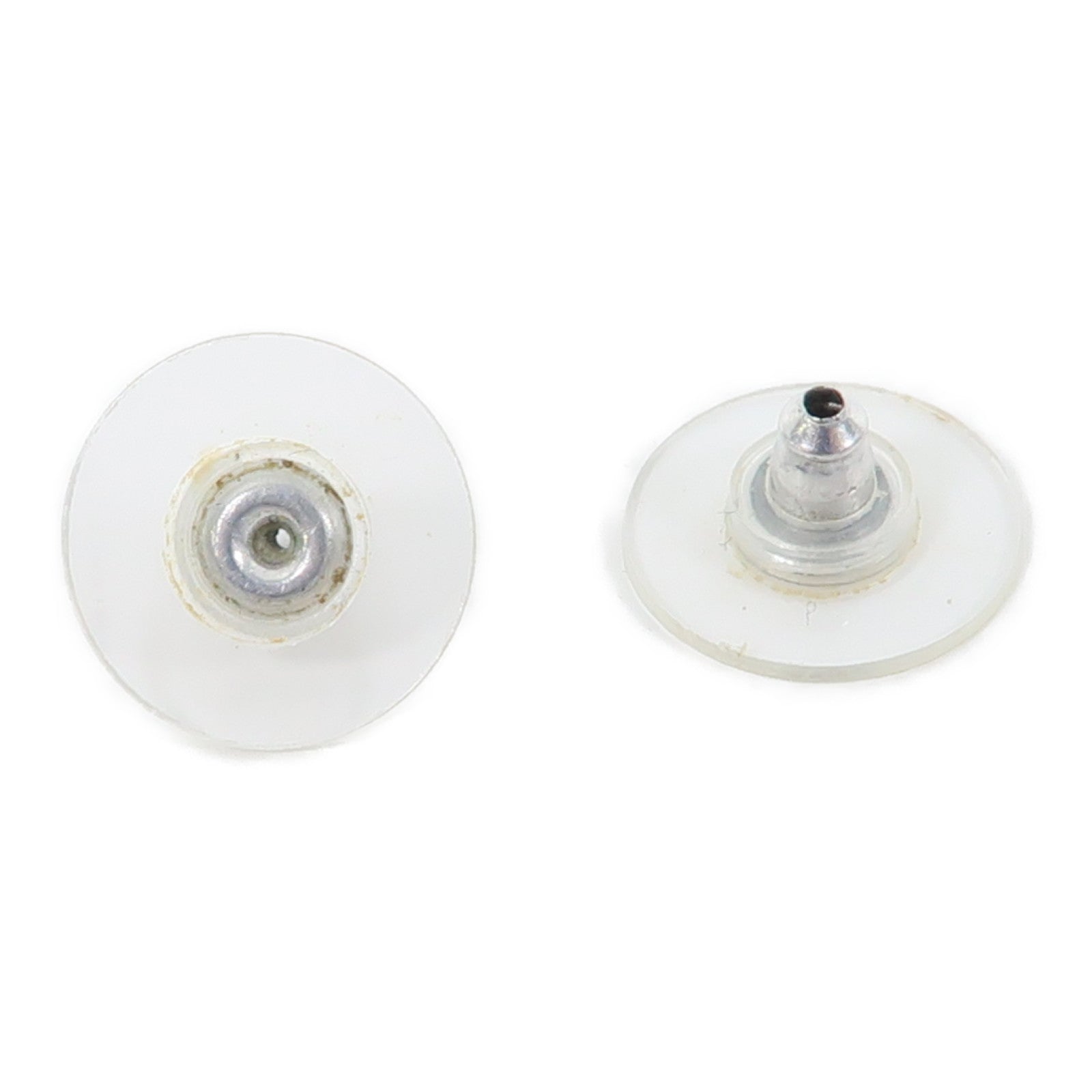 CHANEL 金屬Earrings耳環白色