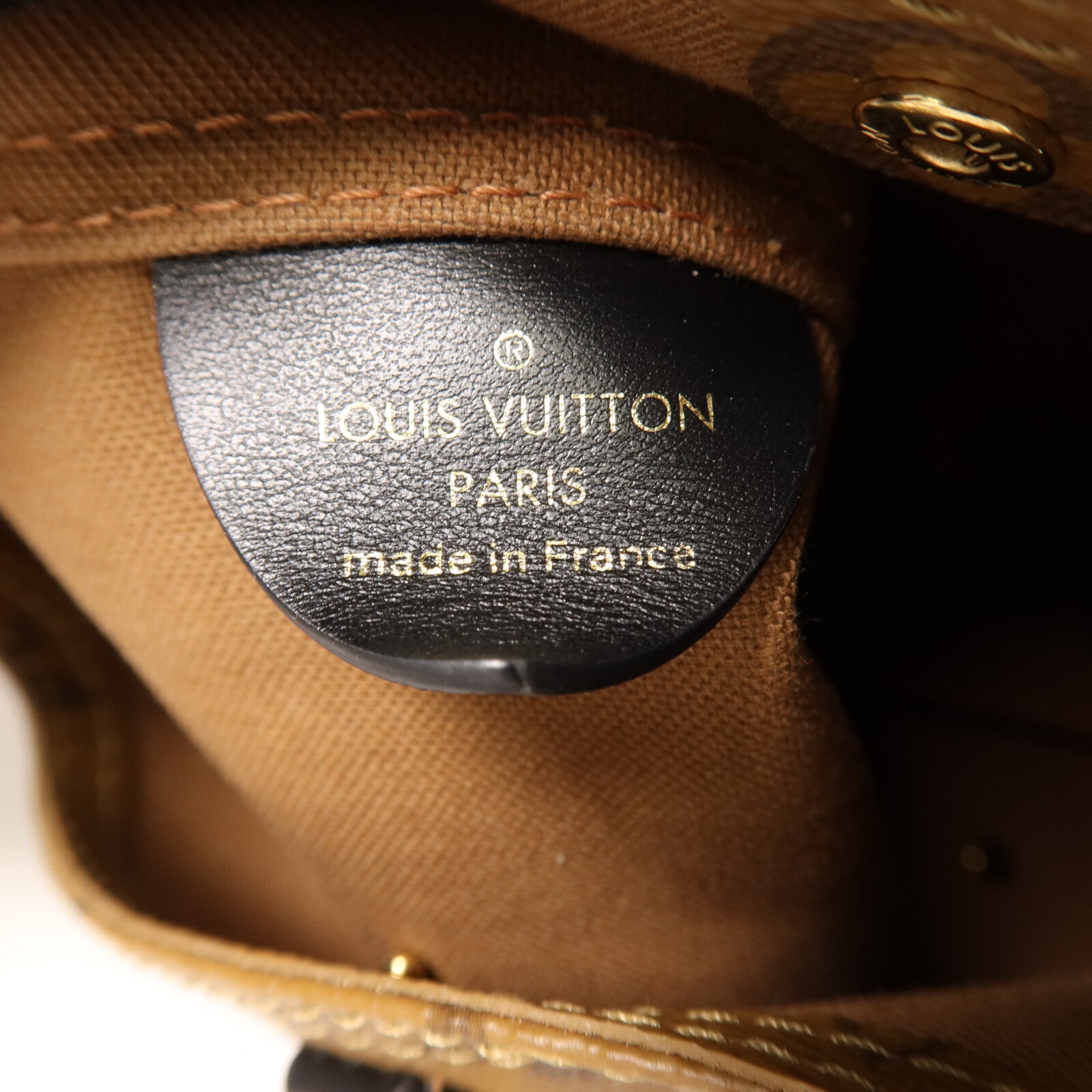 LOUIS VUITTON Monogram Reverse Atlantis BB手挽肩背兩用袋