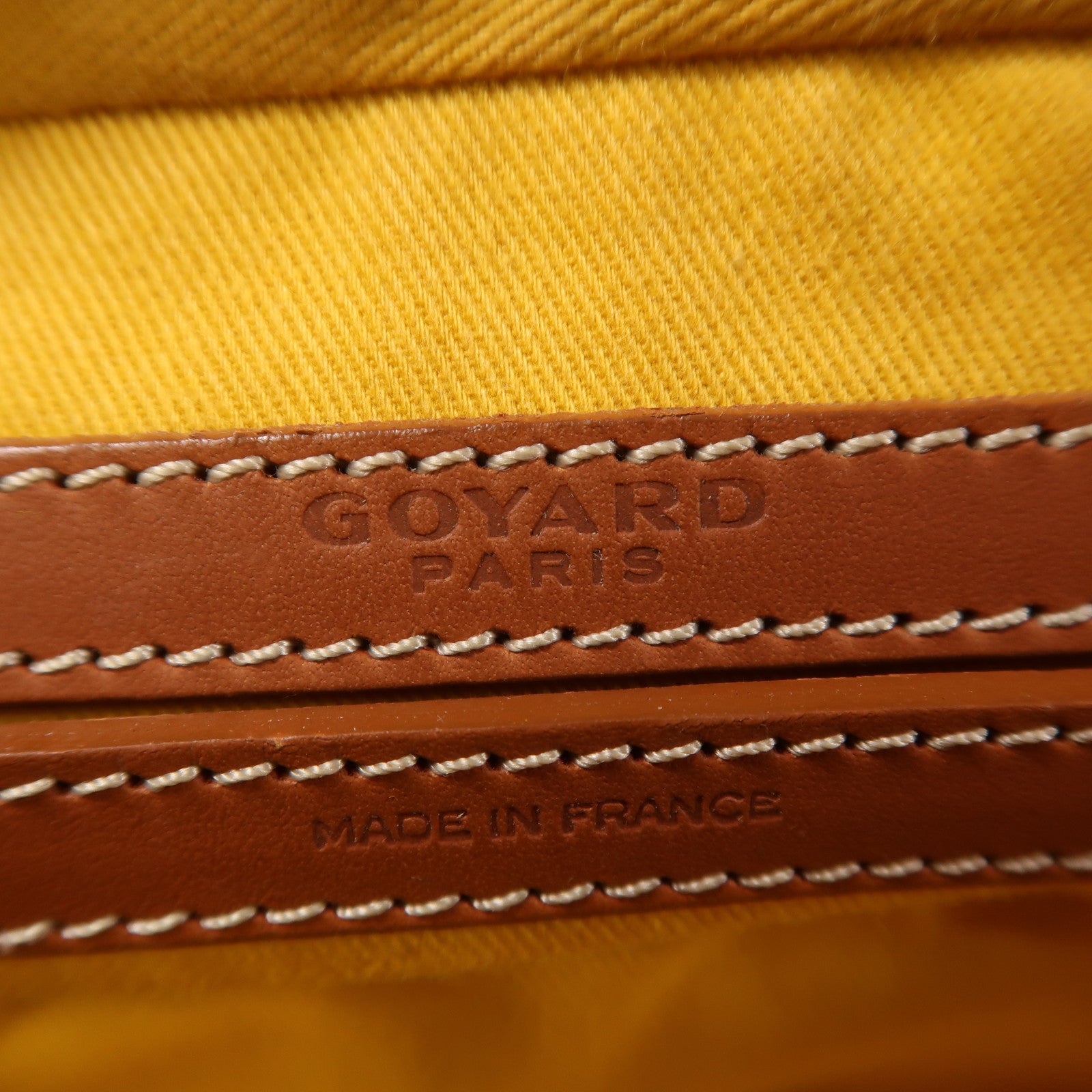 GOYARD 塗層帆布Sac Cap Vert PM銀扣肩背袋