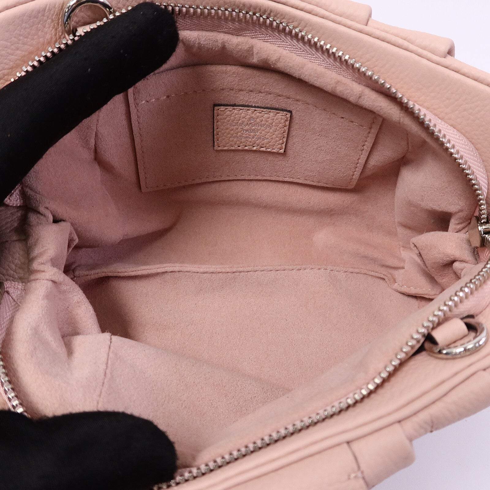 LOUIS VUITTON Monogram Mahina Scala Mini Pouch肩背袋