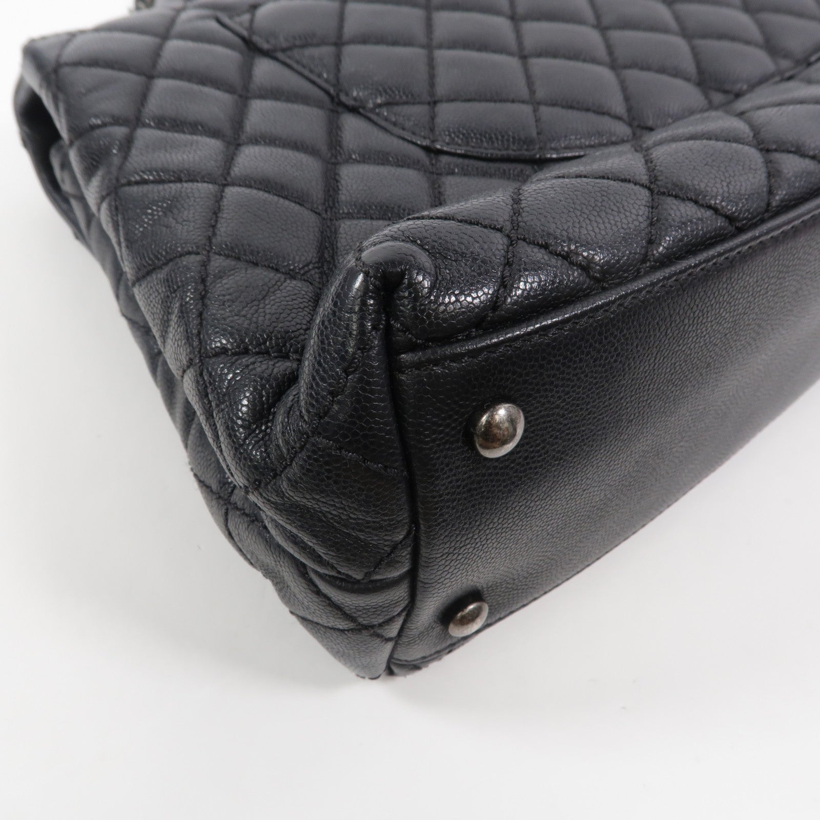 CHANEL 牛皮皮革CoCo Handle Large手挽肩背兩用袋