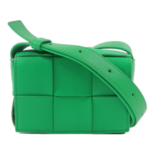 BOTTEGA VENETA 羊皮皮革Mini Cassette肩背袋
