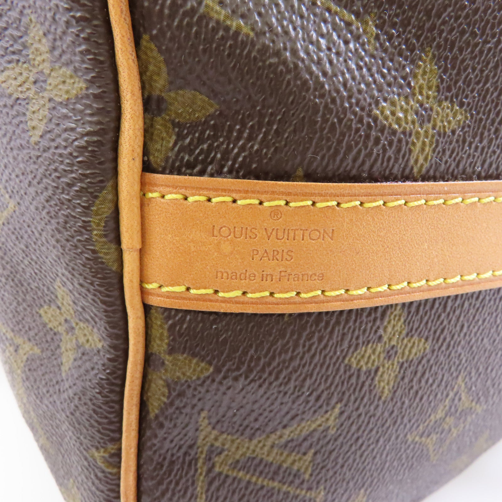 LOUIS VUITTON Monogram Speedy Bandouliere 30金扣手挽肩背兩用袋啡色