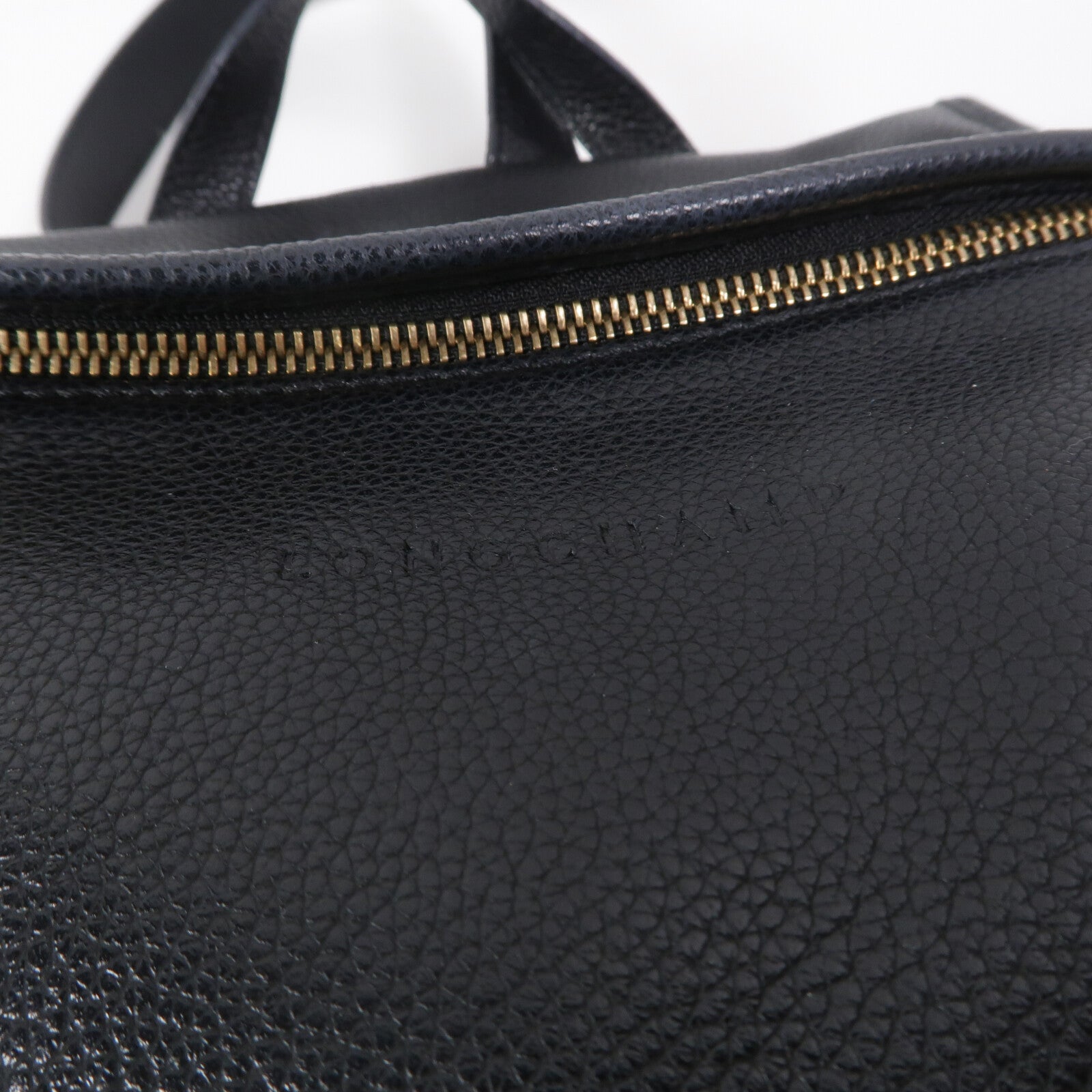 Longchamp 牛皮皮革Backpack背包