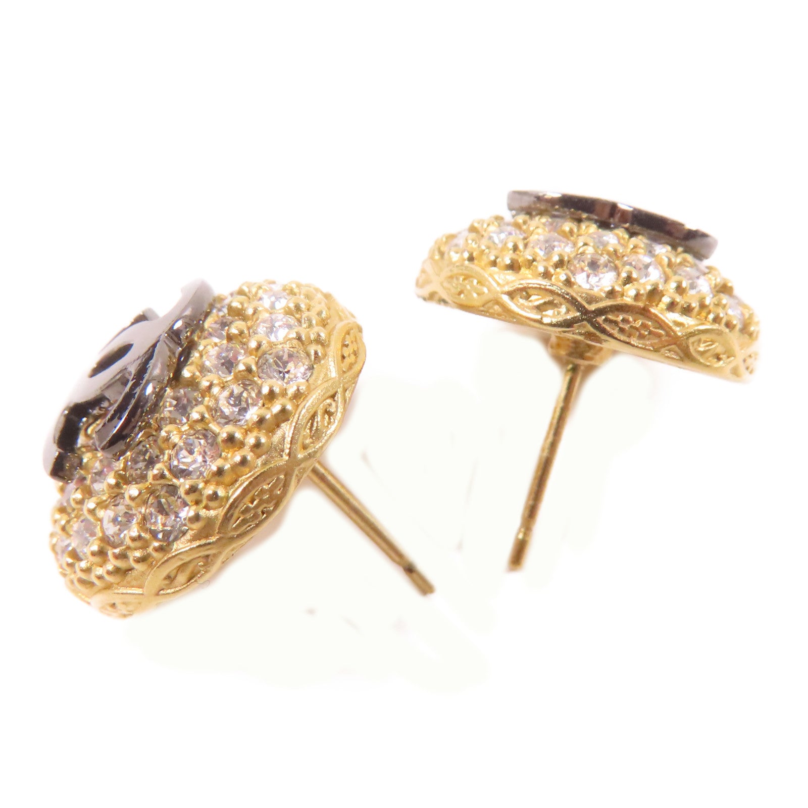 CHANEL 金屬Earrings耳環金色/銀色