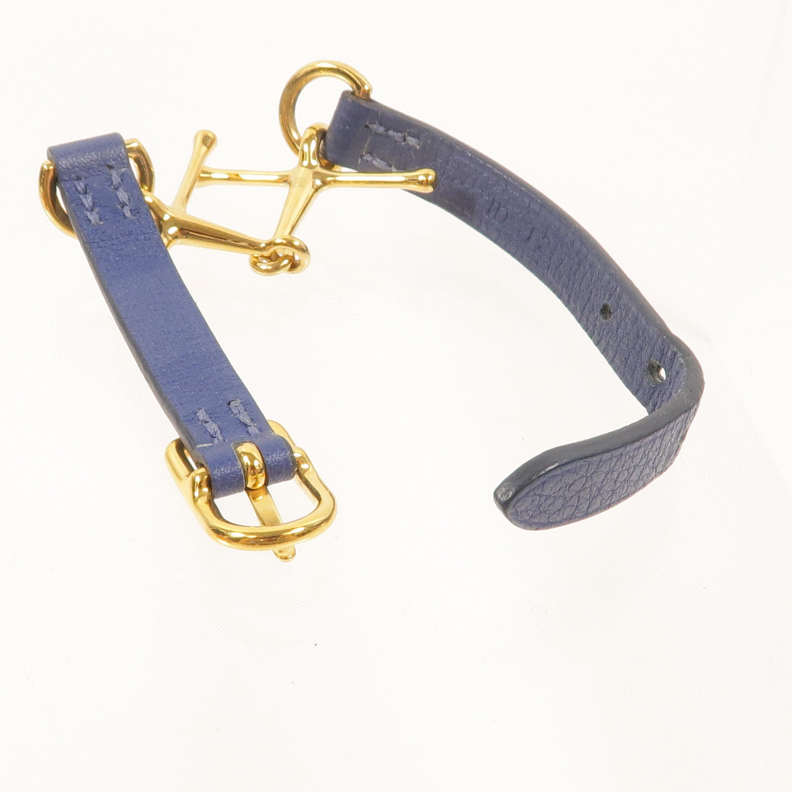 HERMES 羊皮皮革Mors Bracelet手鏈