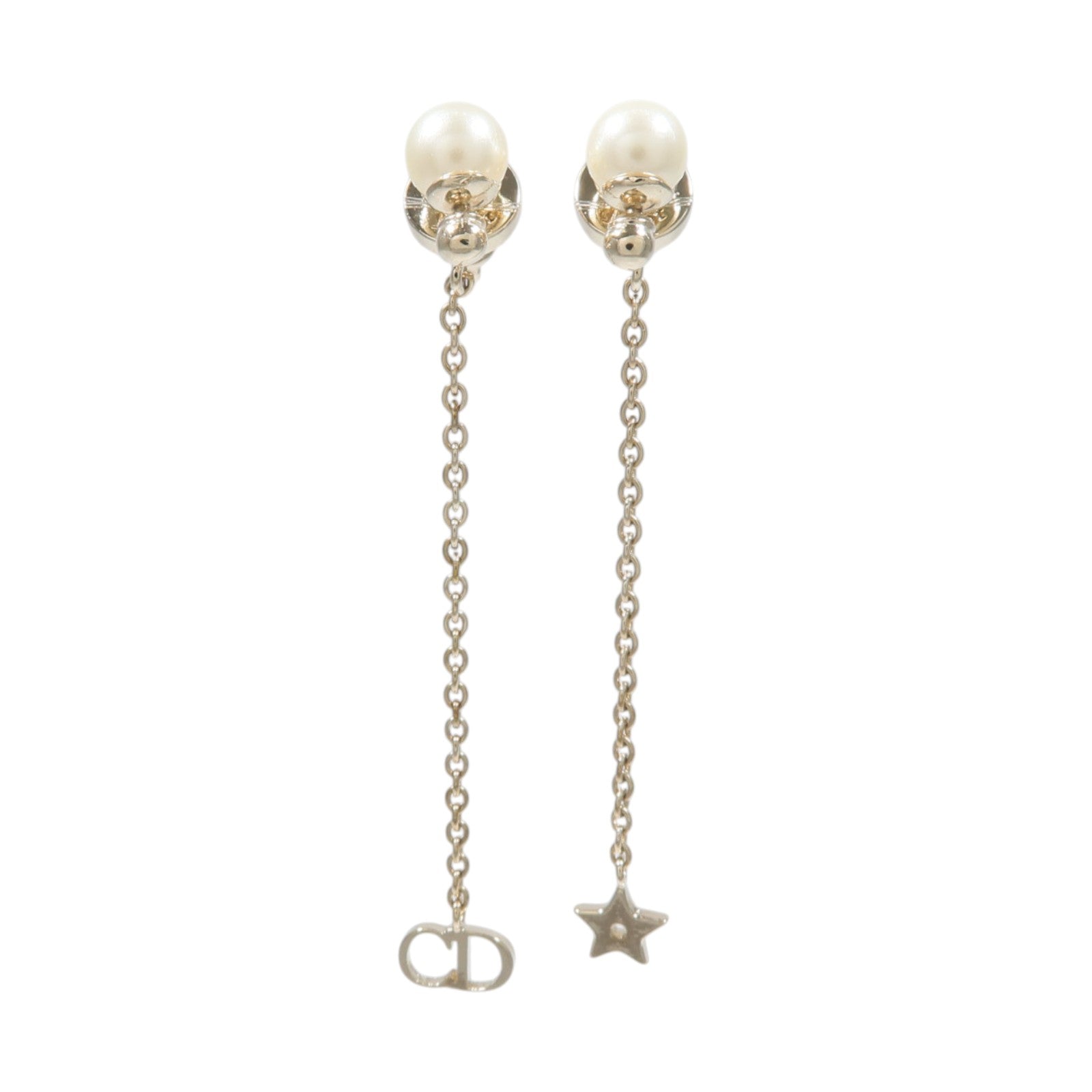 Dior PVC/金屬La Petite Tribales Earrings耳環