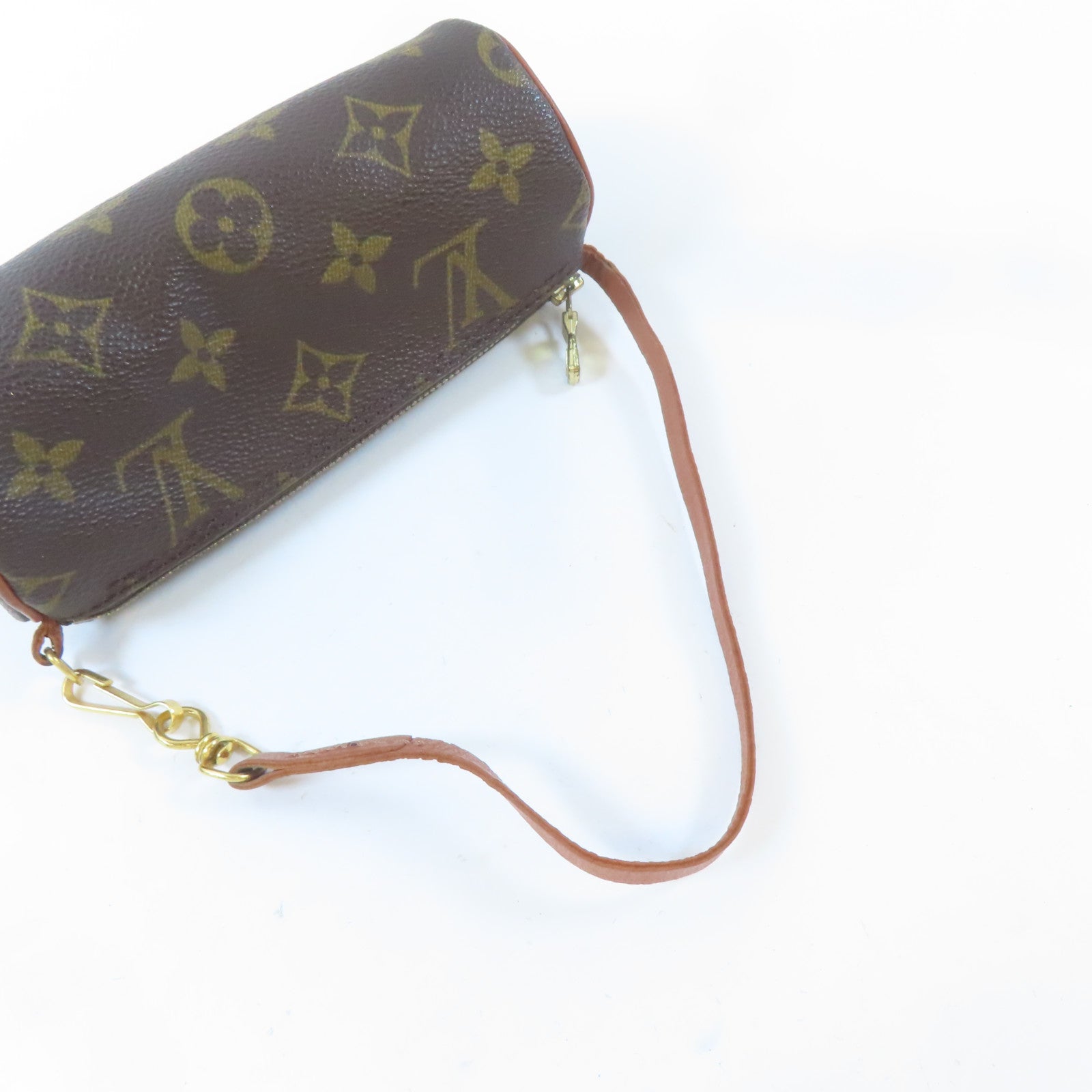 LOUIS VUITTON 【激減優惠】Monogram Papillon 30金扣手挽袋啡色