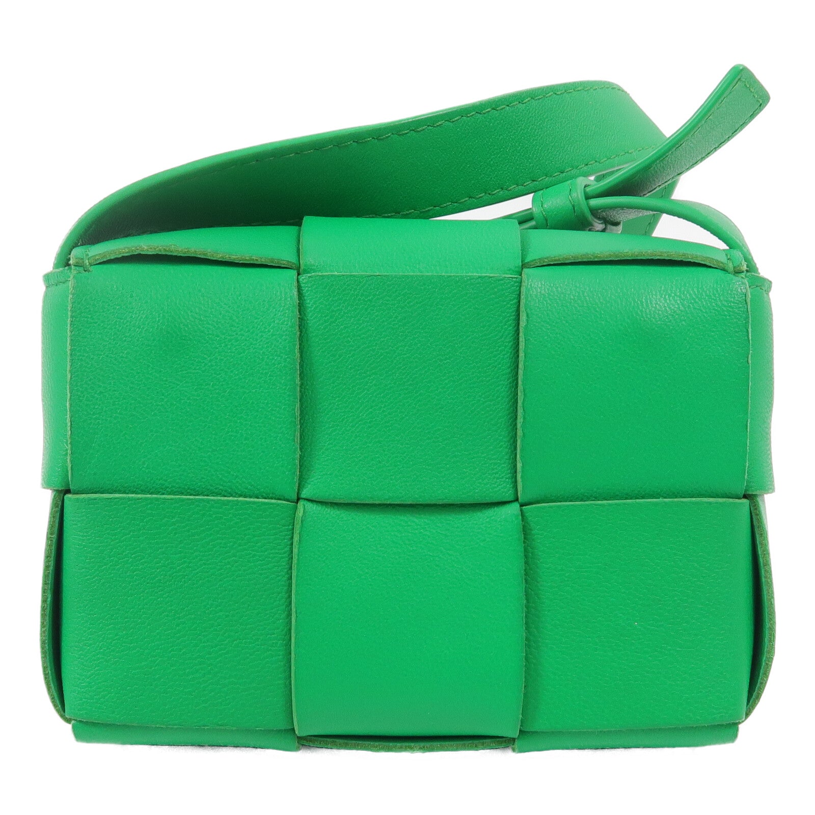 BOTTEGA VENETA 羊皮皮革Mini Cassette肩背袋