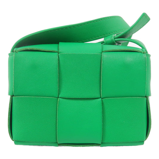 BOTTEGA VENETA 羊皮皮革Mini Cassette肩背袋