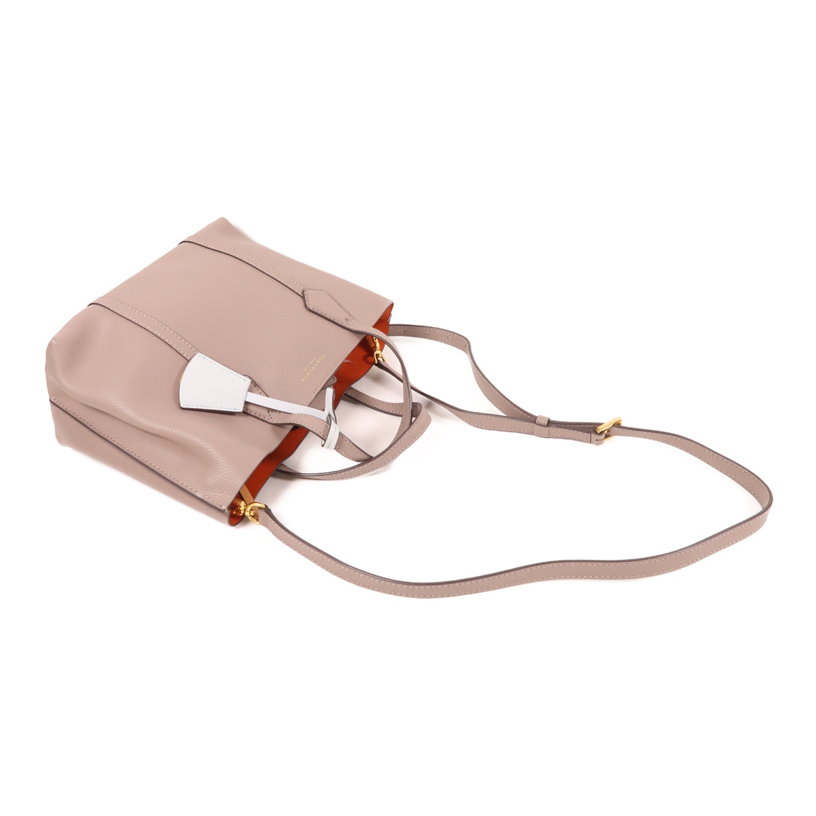 Tory Burch 牛皮皮革2 Way Shoulder金扣手挽肩背兩用袋