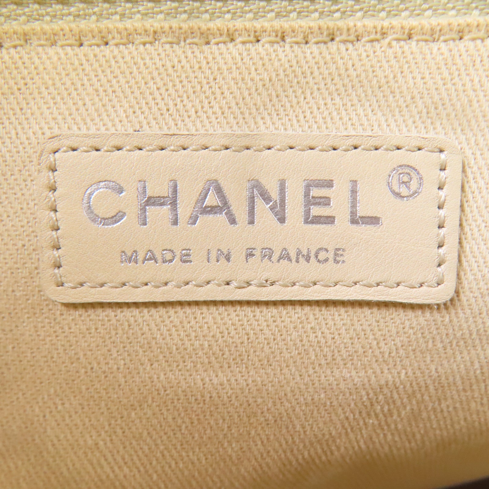 CHANEL 【激減優惠】菱格牛皮皮革Tote Bag銀扣鏈帶手挽袋紅色
