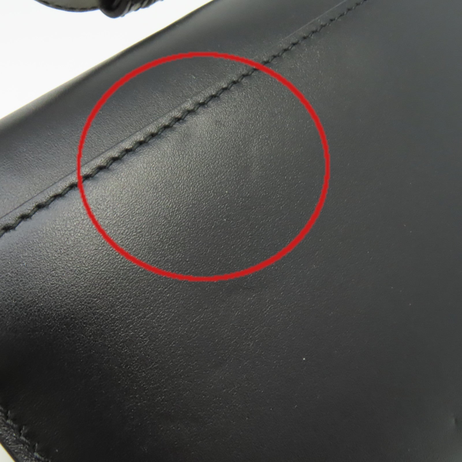 GUCCI 牛皮皮革Zumi Chain Shoulder Bag鏈帶手挽肩背兩用袋黑色