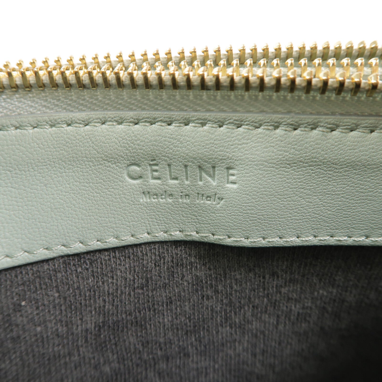 CELINE 羊皮皮革Trio Small肩背袋