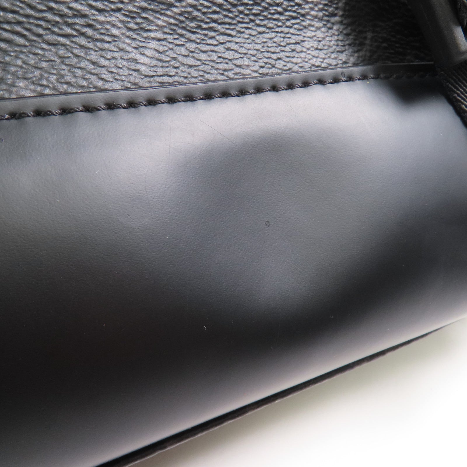 LOUIS VUITTON Monogram Eclipse Messenger PM Voyager銀扣肩背袋