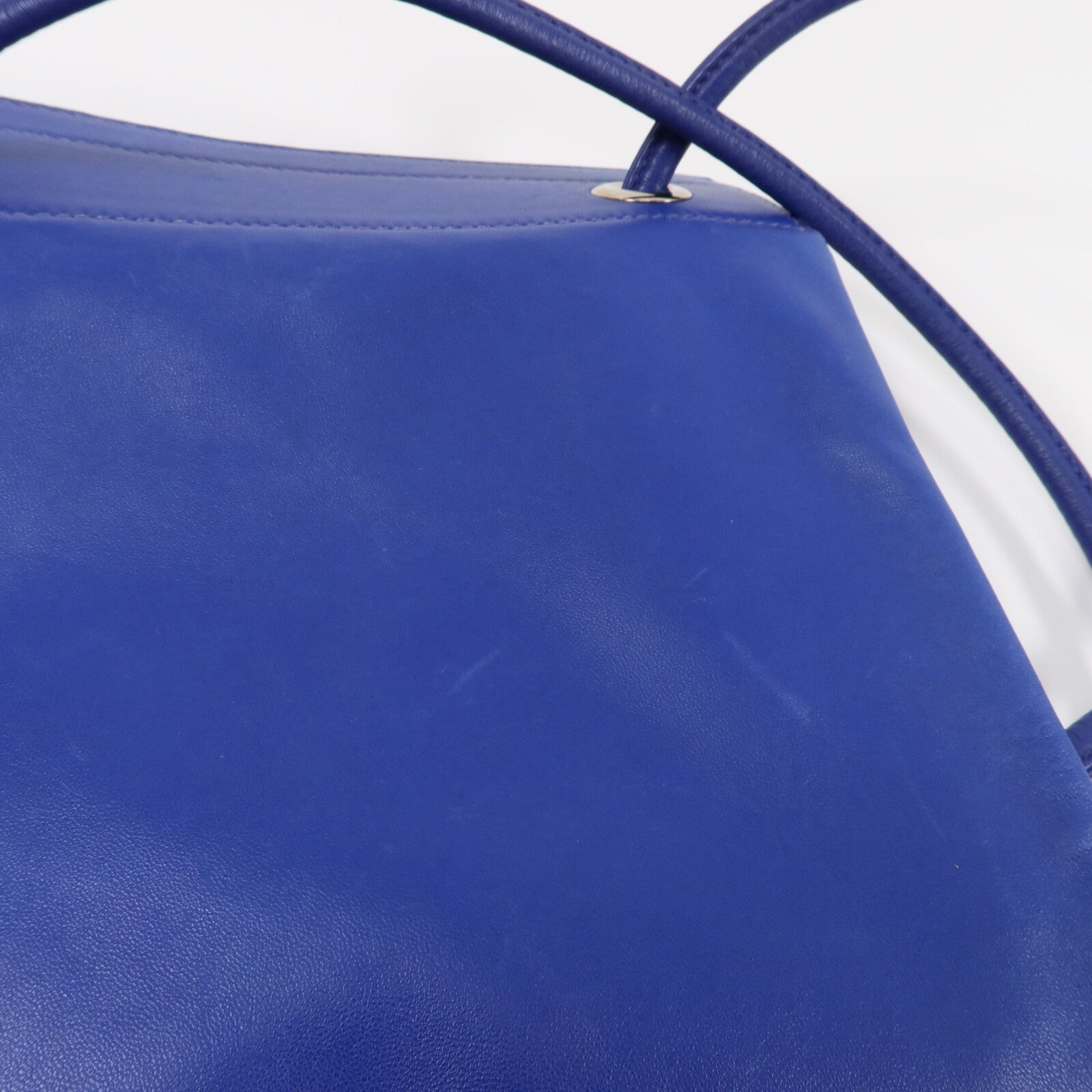 HERMES Swift皮革Aline Mini肩背袋Bleu Electrique