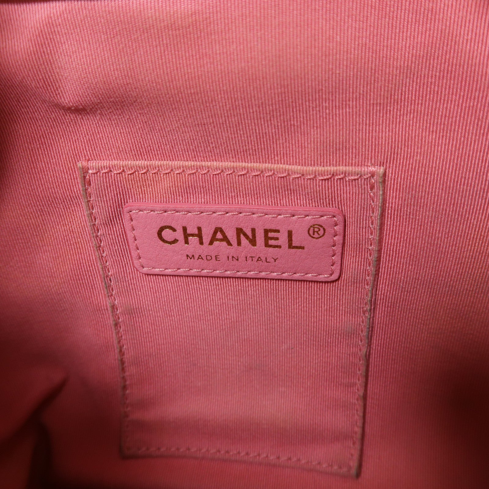 CHANEL 【激減優惠】羊皮皮革Chain Shoulder金扣鏈帶肩背袋