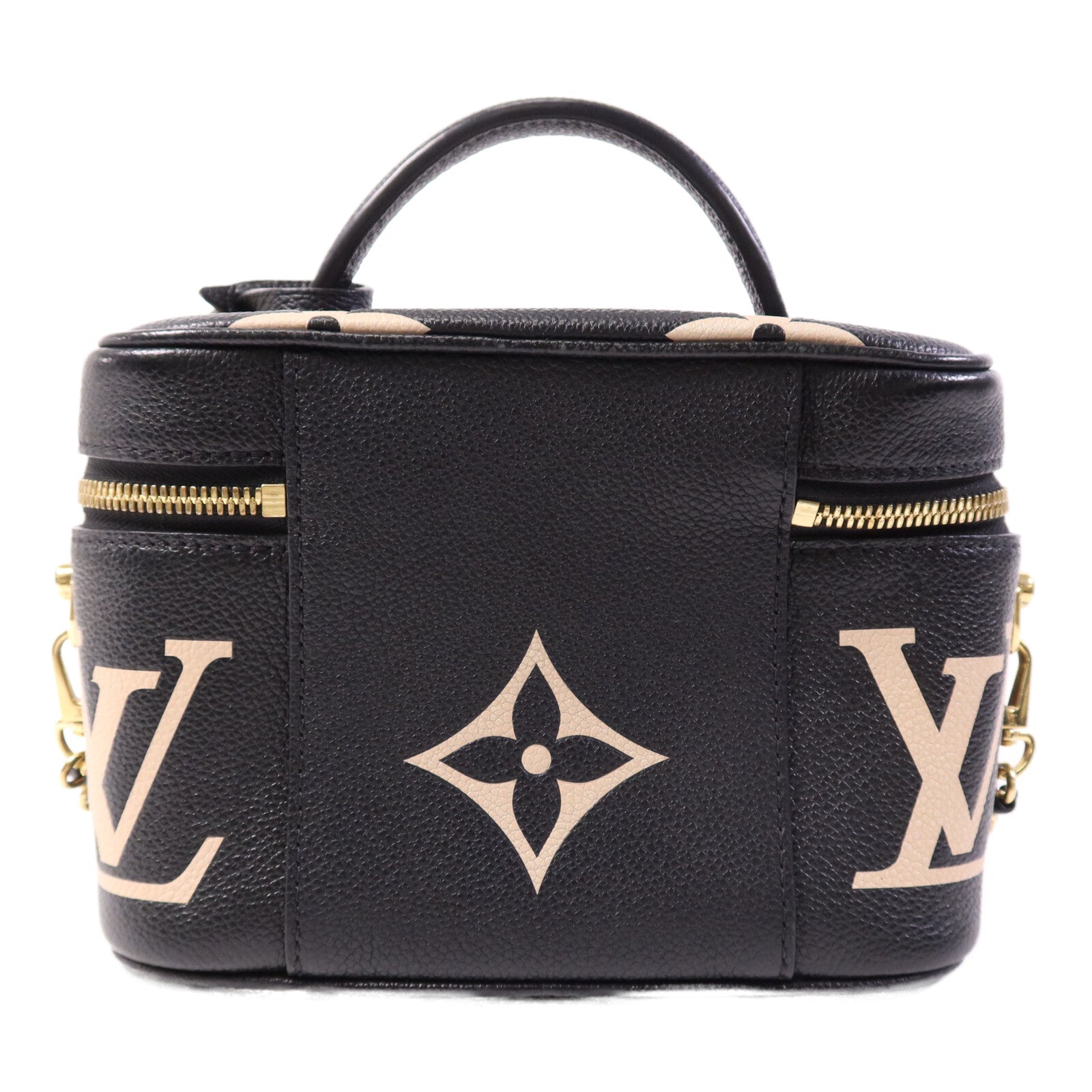 LOUIS VUITTON 【激減優惠】Monogram Empreinte Vanity PM金扣鏈帶手挽肩背兩用袋