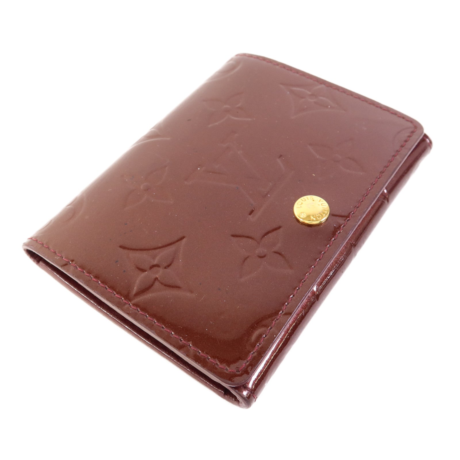 LOUIS VUITTON 【激減優惠】Vernis Card Case金扣卡片套