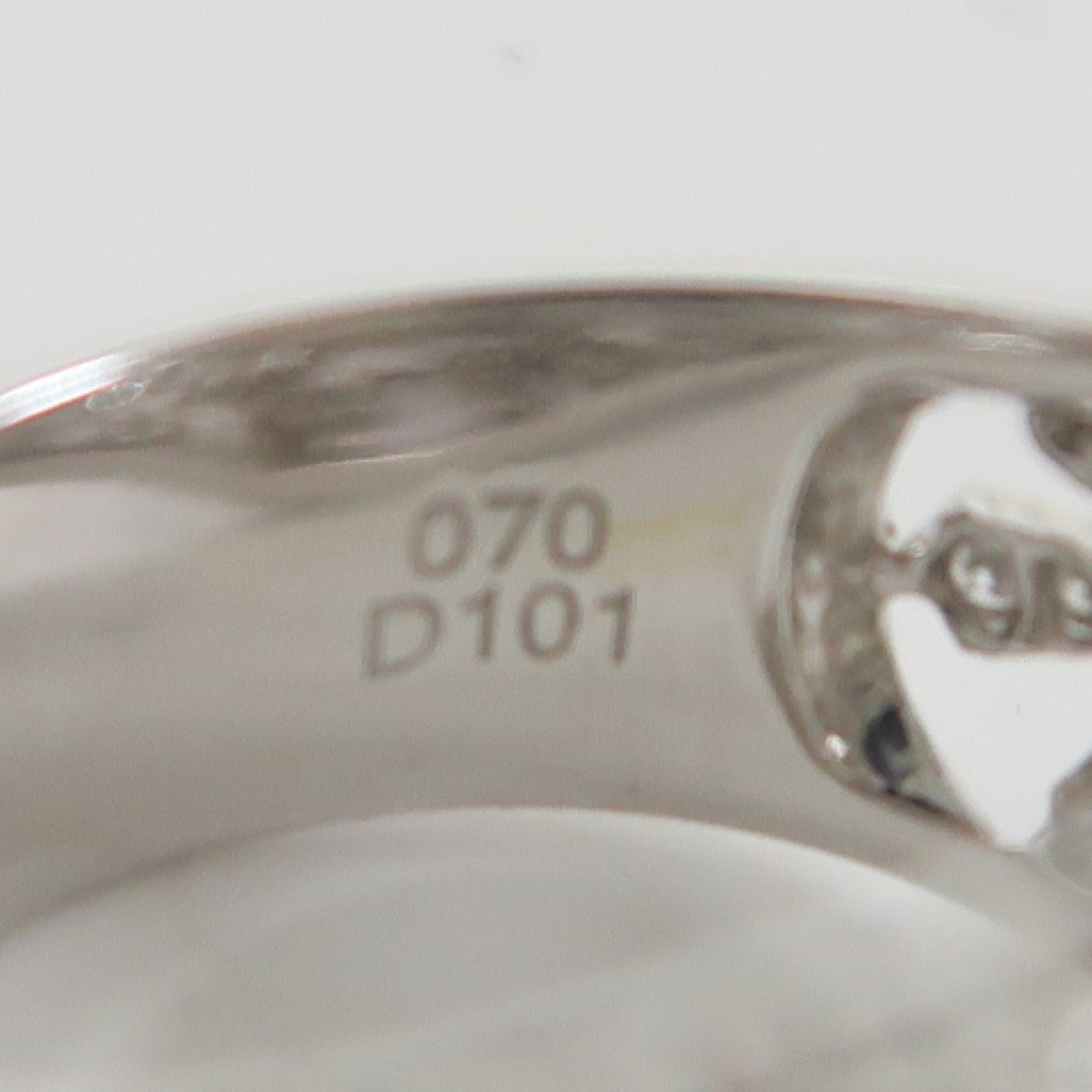 JEWELRY 18K白金Diamond Pearl Ring 1.01ct/0.71ct鑽石珍珠戒指US#6.5