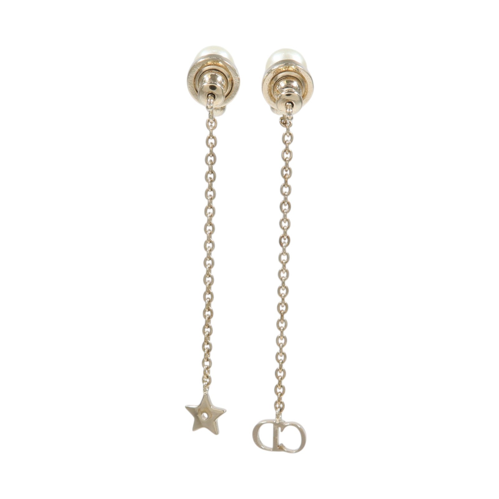 Dior PVC/金屬La Petite Tribales Earrings耳環