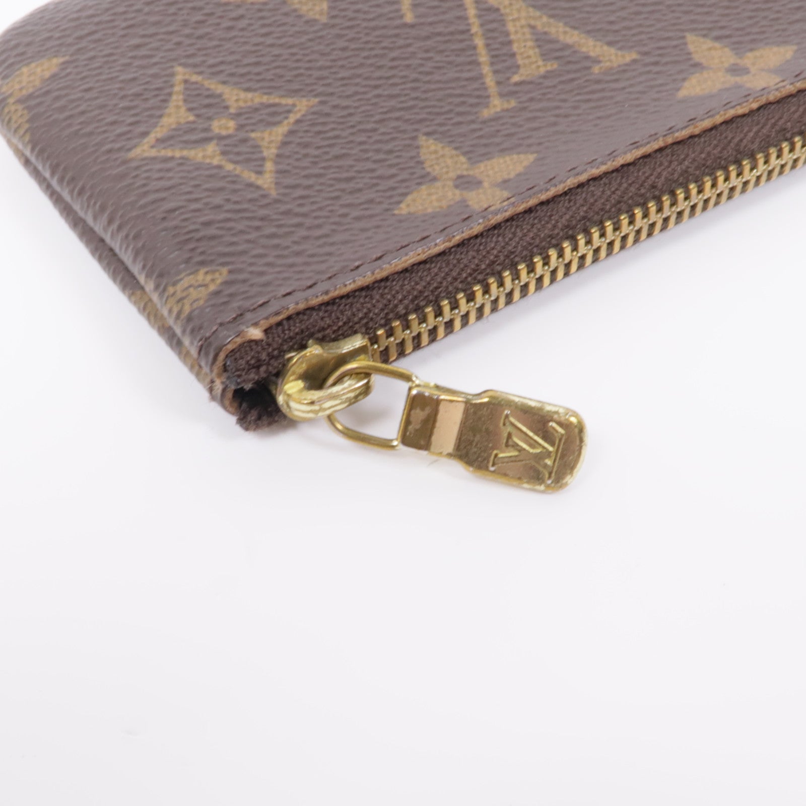 LOUIS VUITTON Monogram Key Pouch金扣鎖匙包