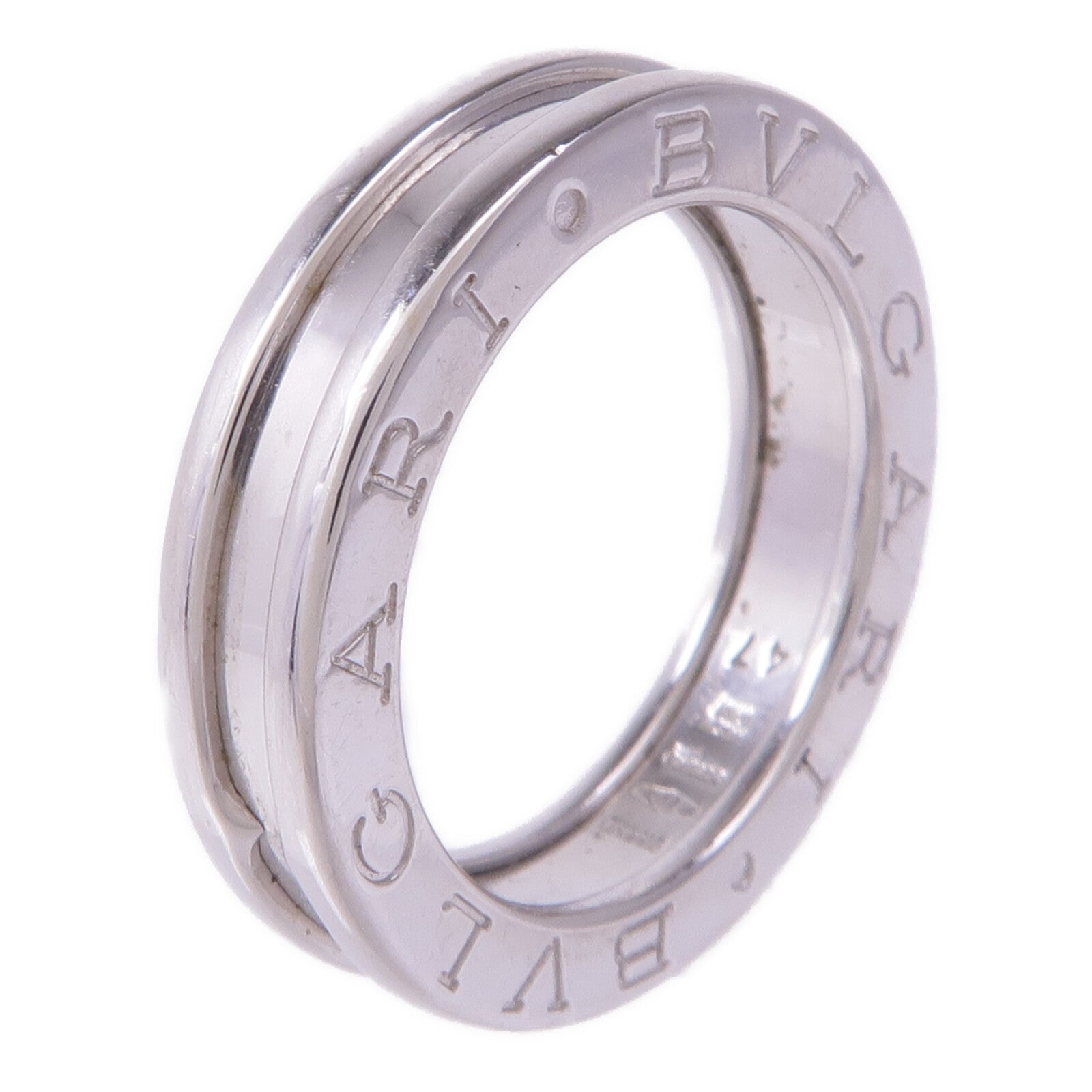 BVLGARI 【激減優惠】18K白金B.Zero1 Ring戒指Bvlgari#47/US#4