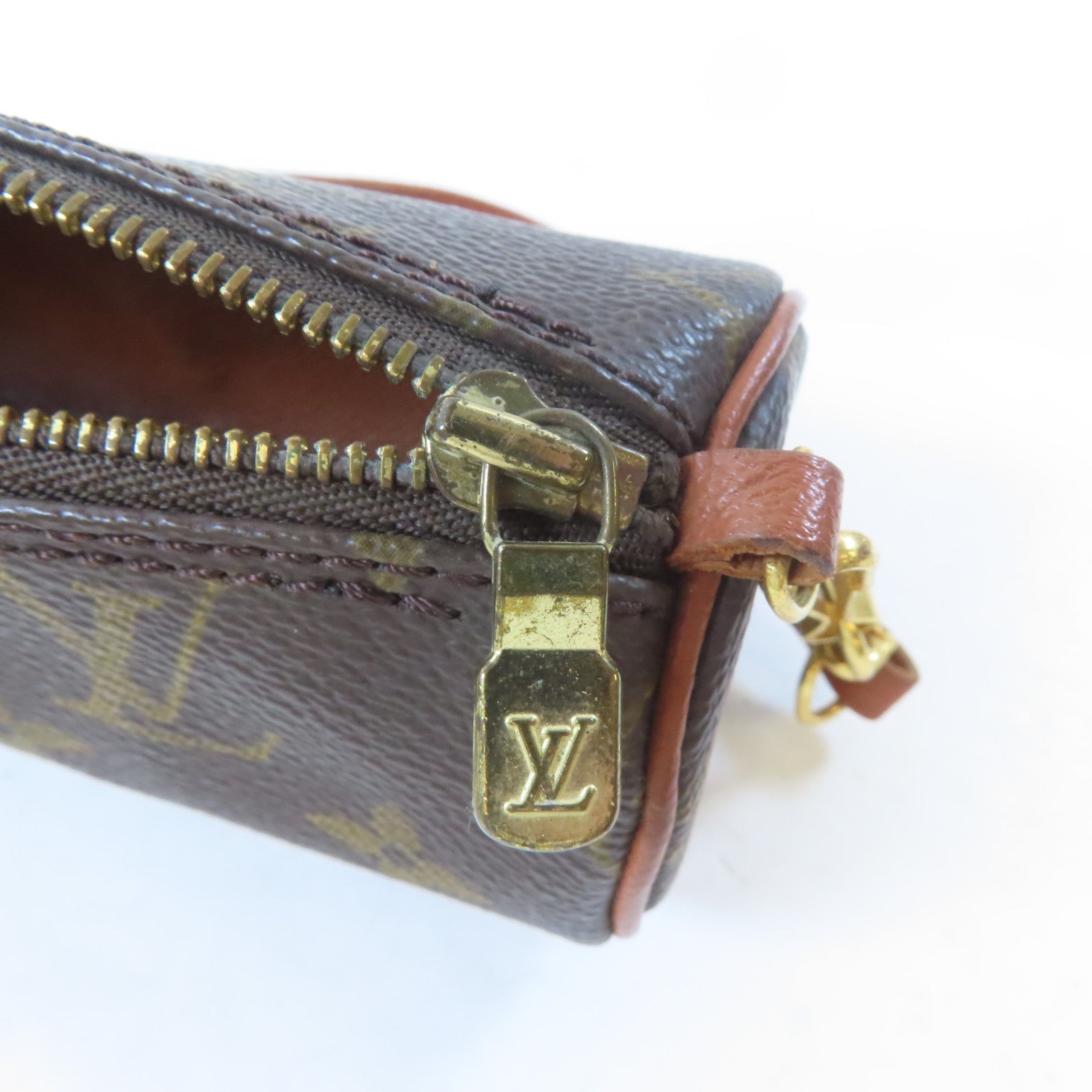 LOUIS VUITTON 【激減優惠】Monogram Papillon 30金扣手挽袋啡色