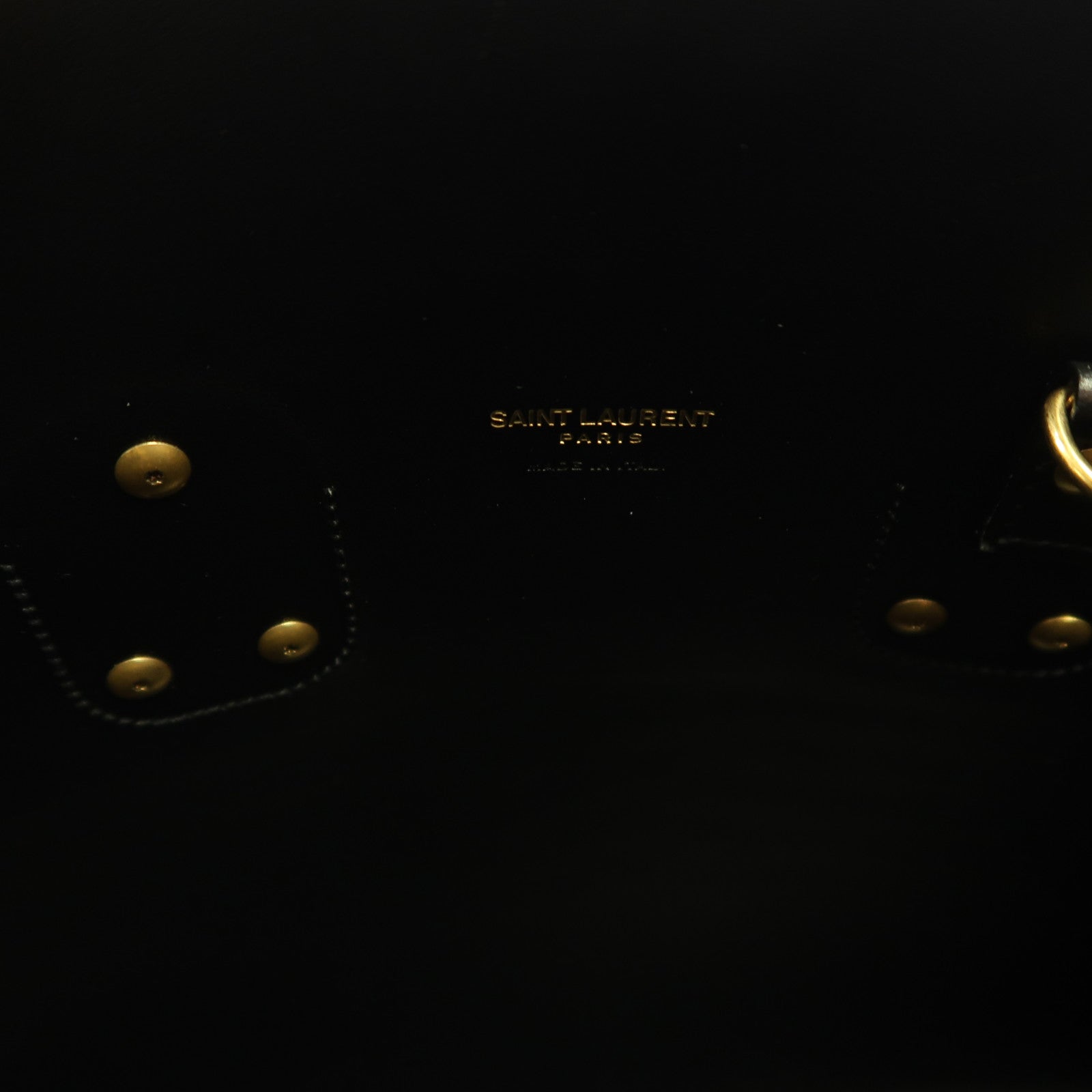 YVES SAINT LAURENT 鱷魚皮革Sac De Jour金扣手挽肩背兩用袋