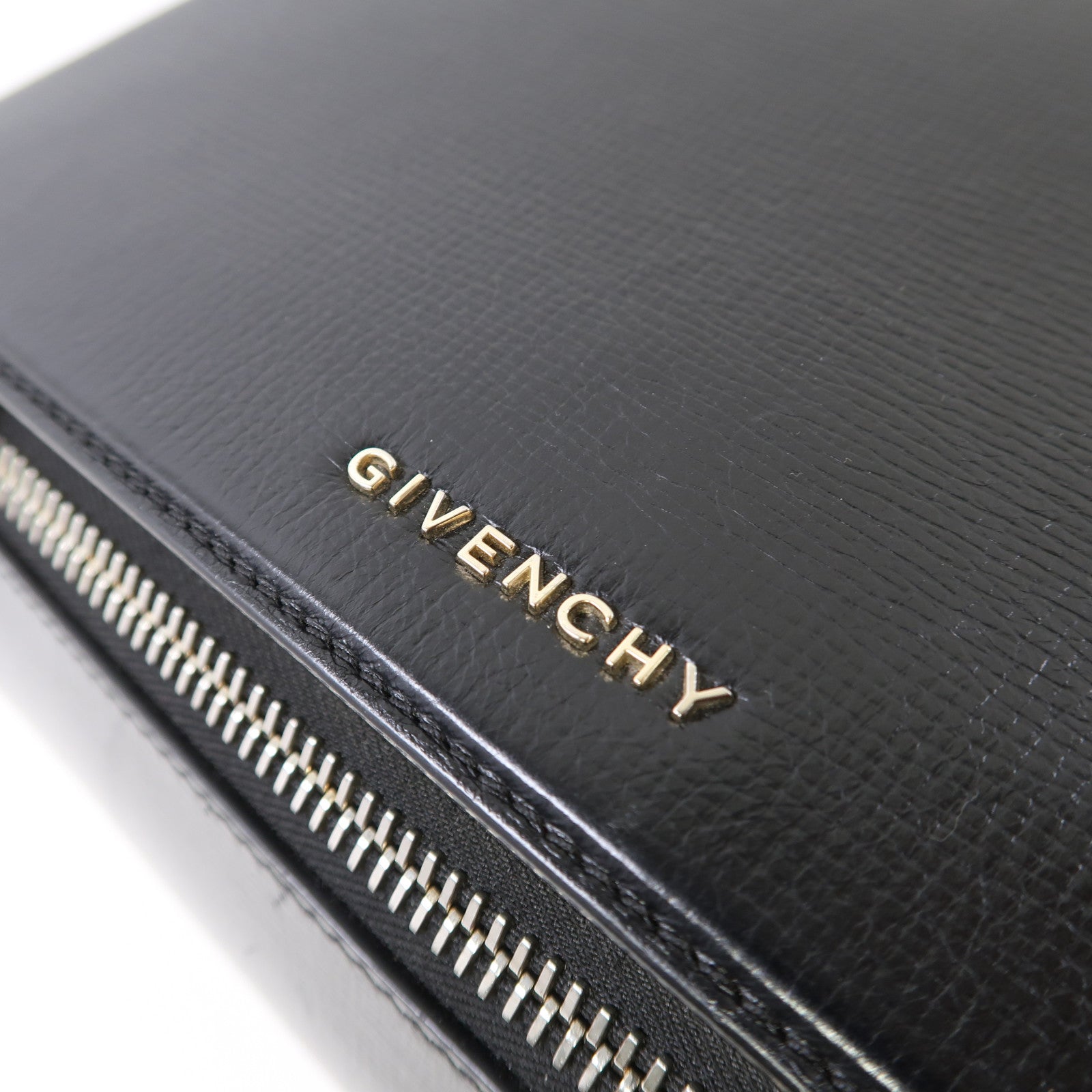 GIVENCHY 牛皮皮革Pandora Box金扣肩背袋黑色