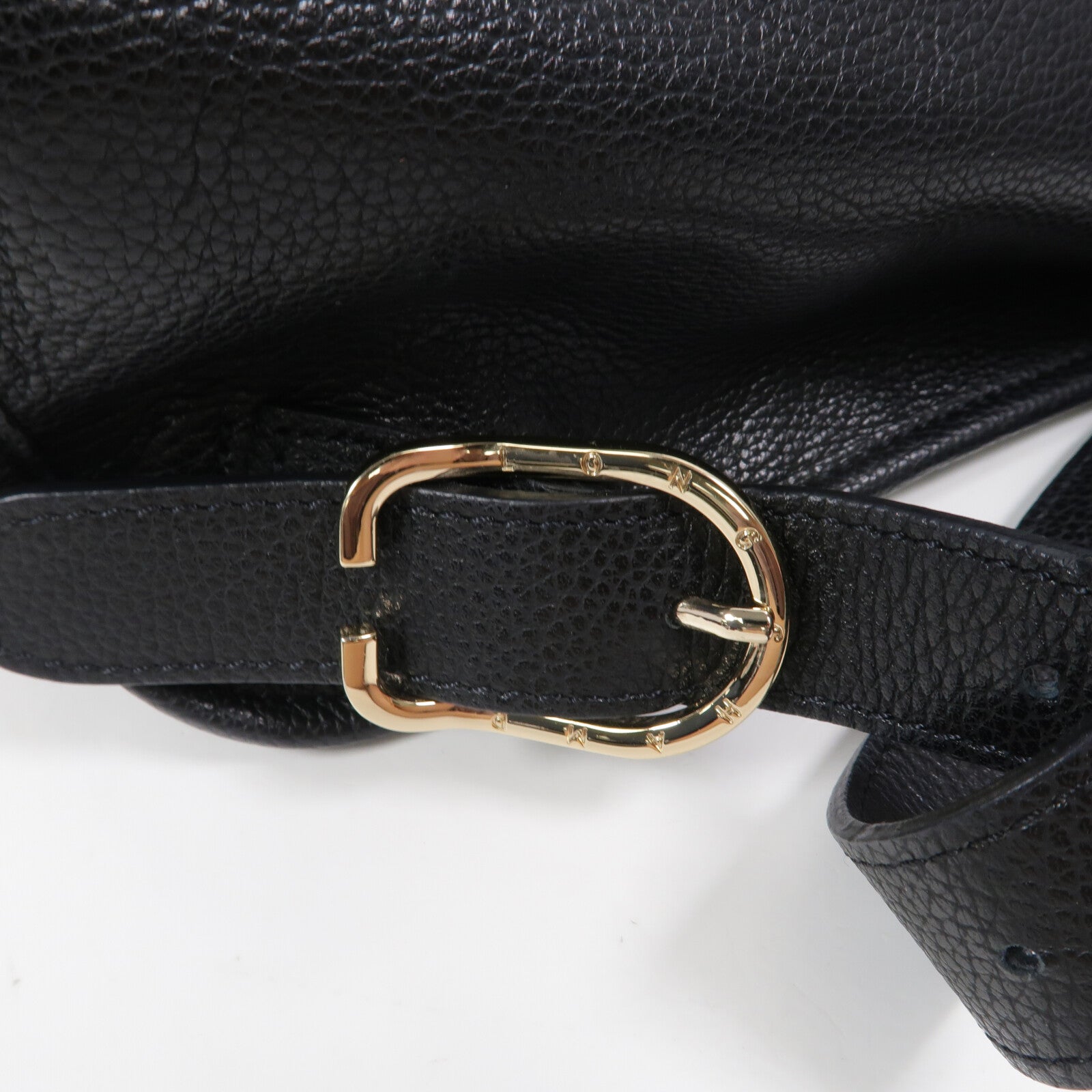 Longchamp 牛皮皮革Backpack背包
