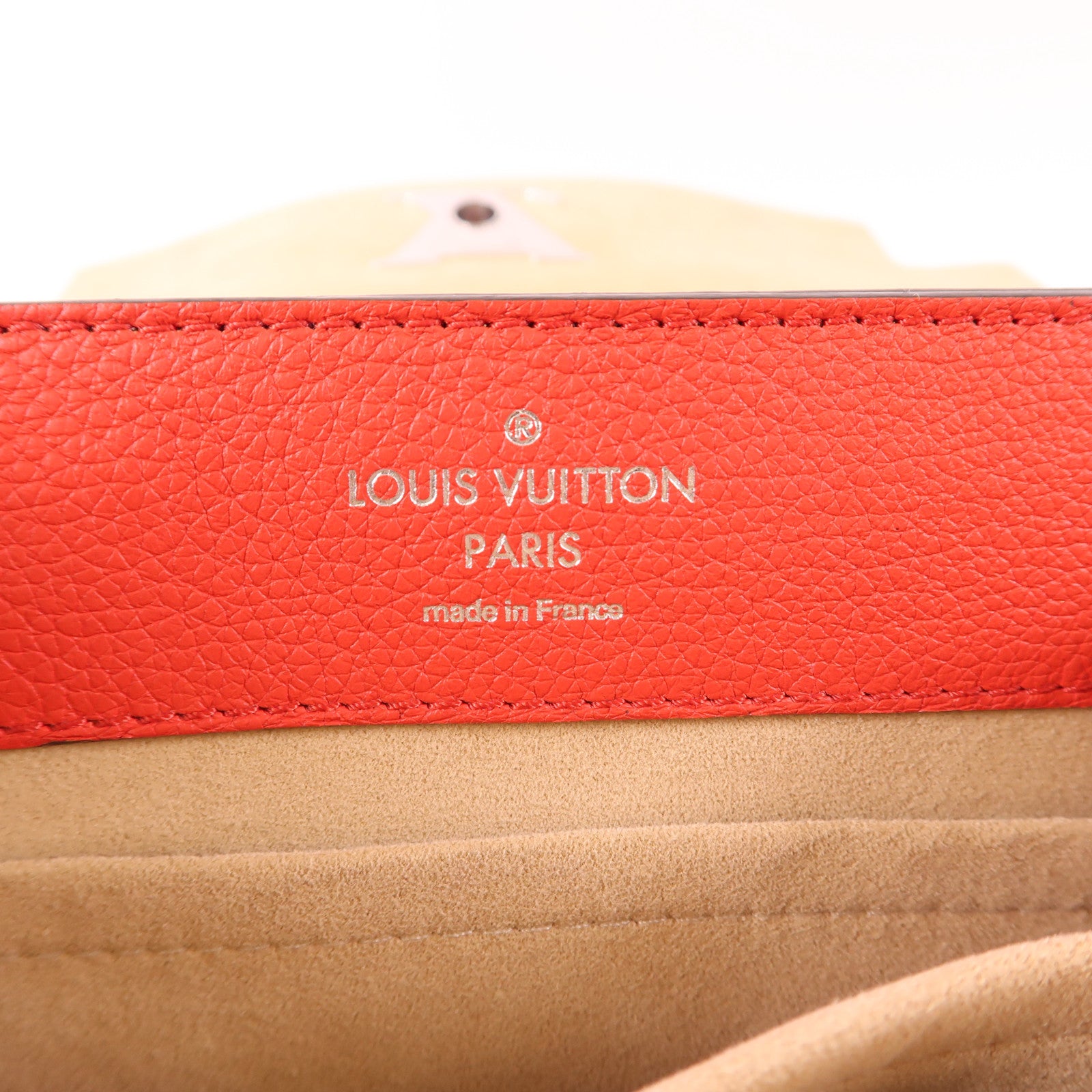 LOUIS VUITTON LV SHW Lockme Ever BB 2way Shoulder Handbag M53950 White/Red/Black