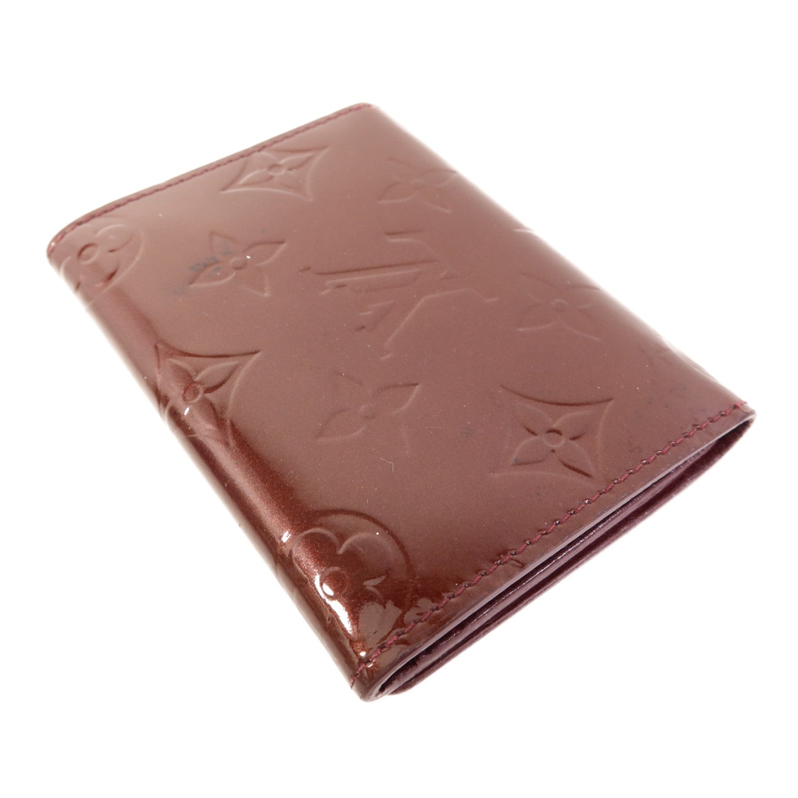 LOUIS VUITTON Vernis Card Case金扣卡片套