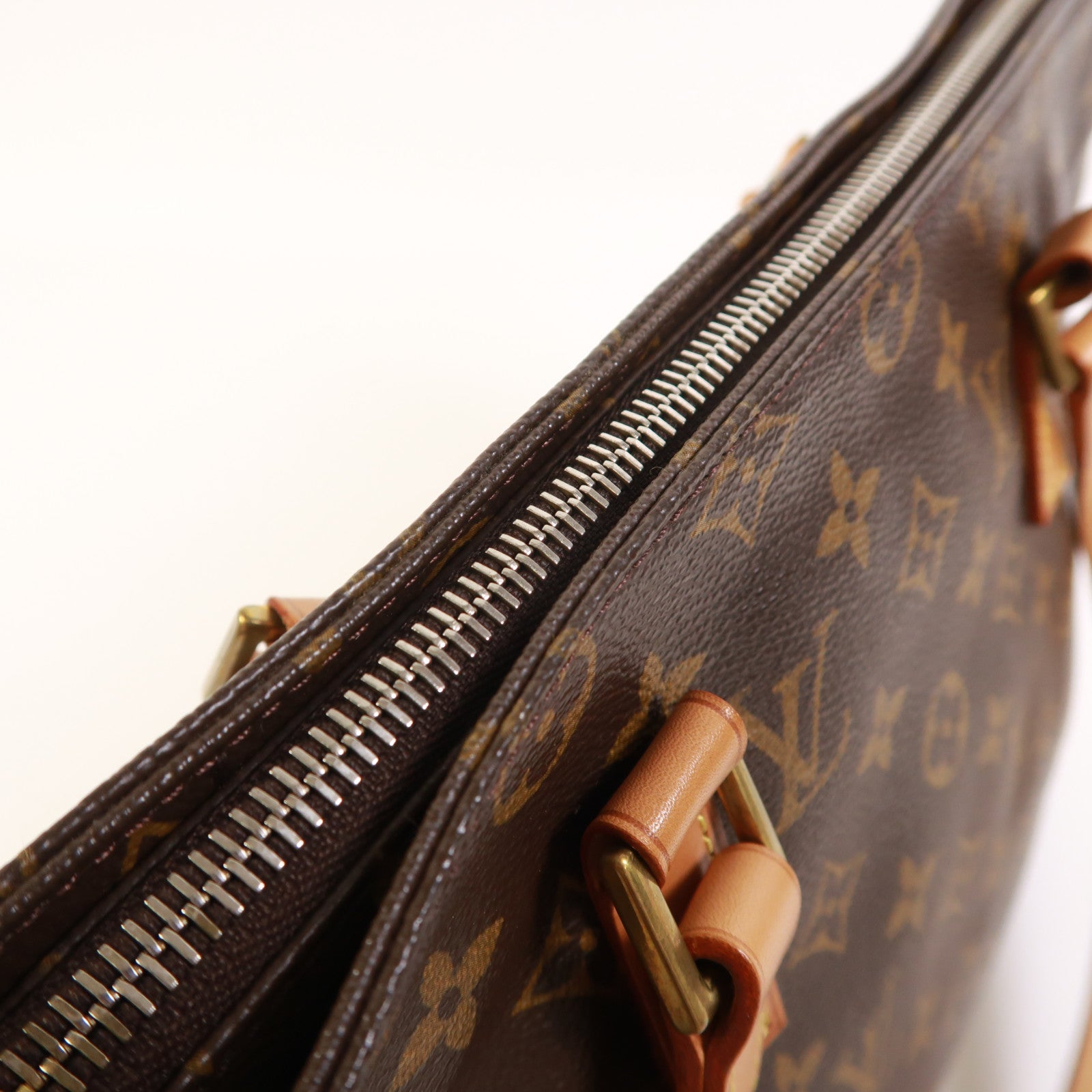 LOUIS VUITTON Monogram Cabas Piano金扣肩背袋