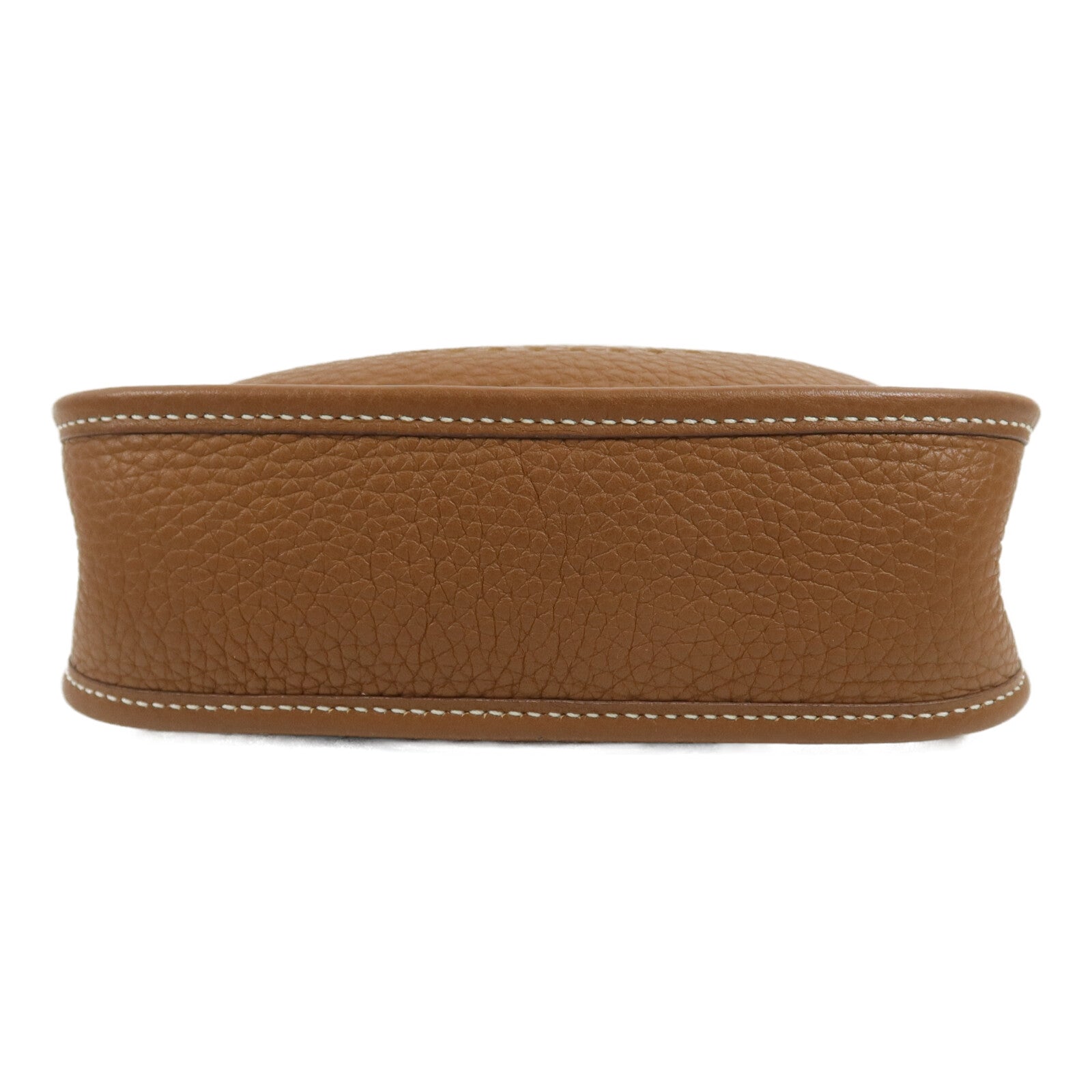 HERMES Clemence皮革Evelyne TPM肩背袋Gold