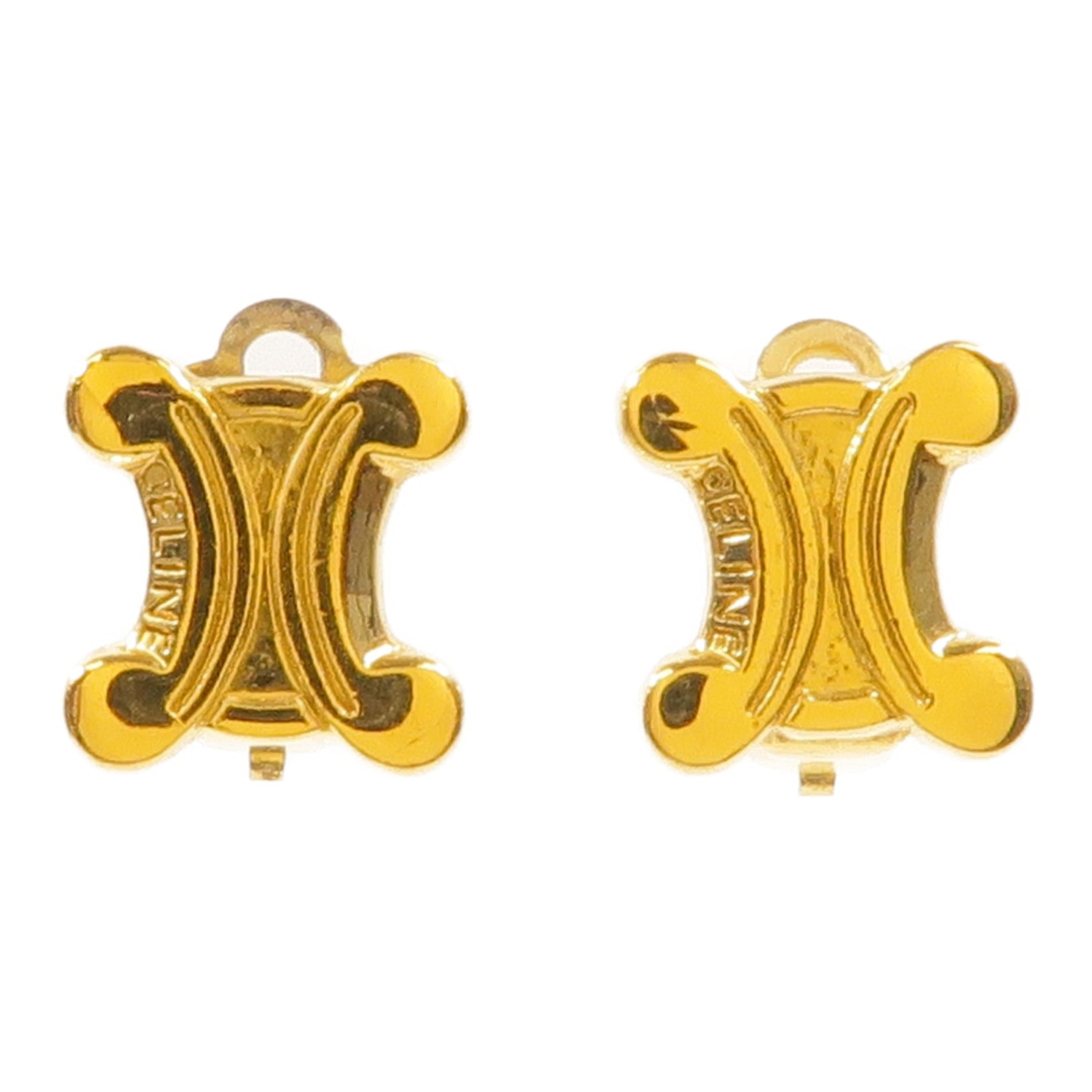 CELINE 金屬Clip-on Earrings耳環