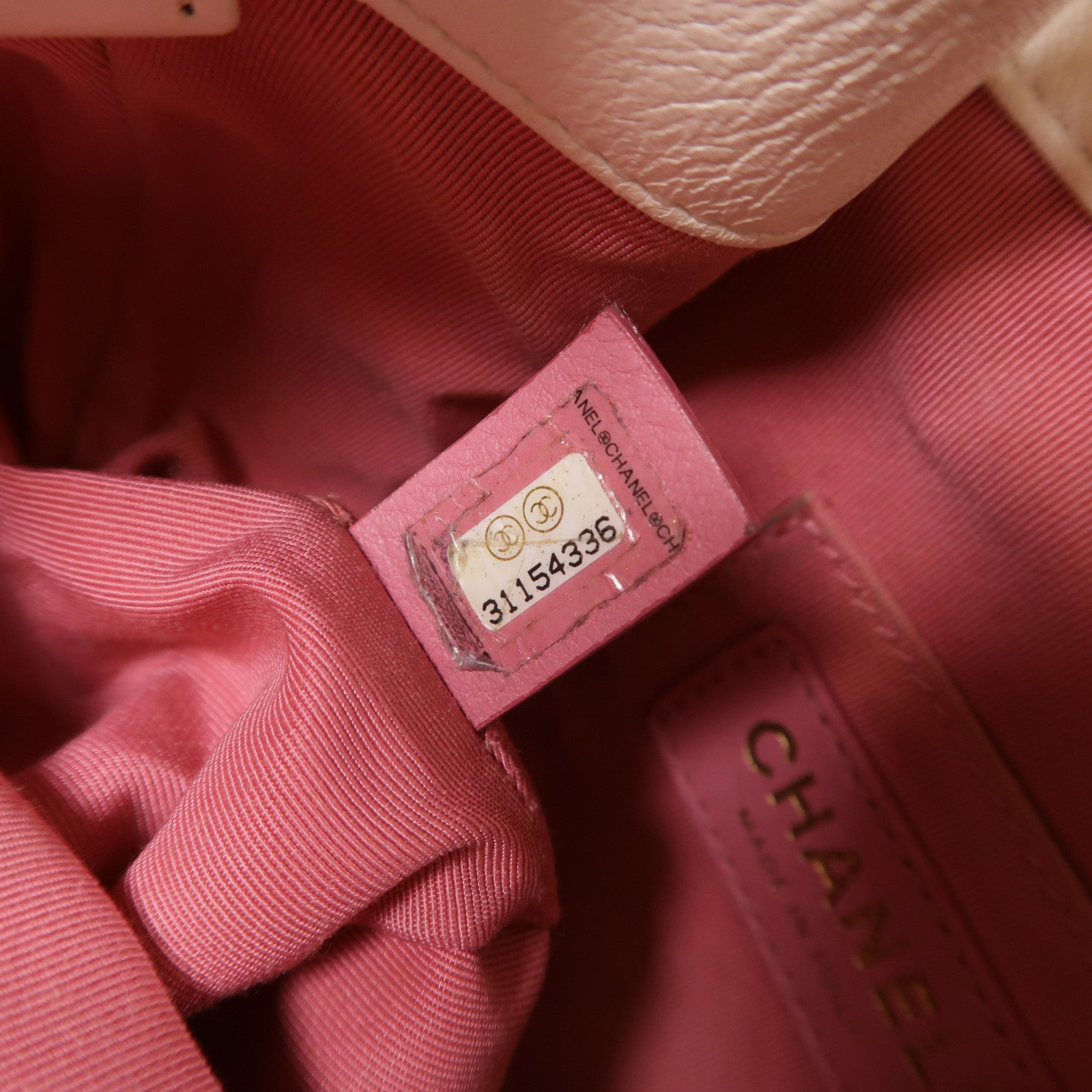 CHANEL 【激減優惠】羊皮皮革Chain Shoulder金扣鏈帶肩背袋