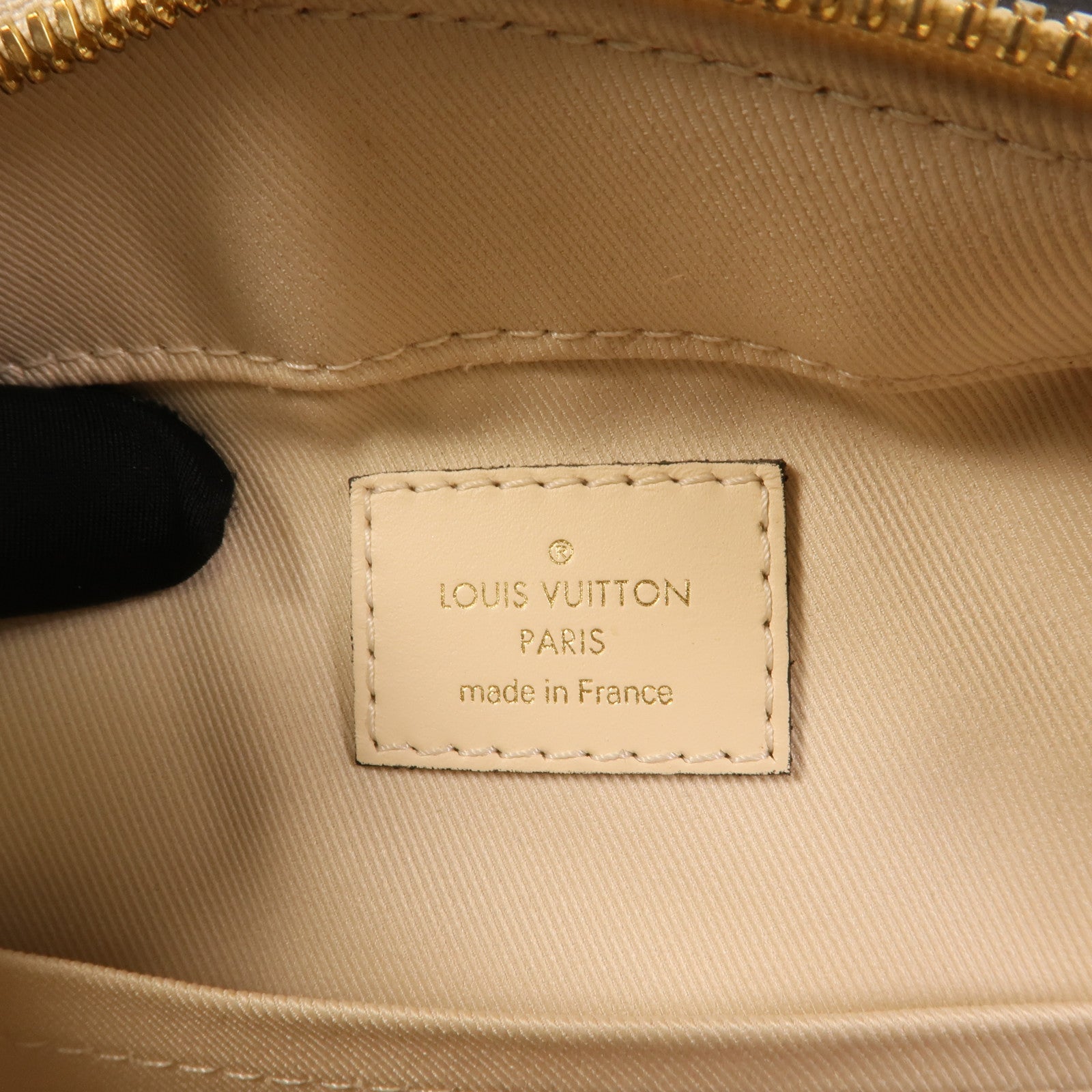 LOUIS VUITTON Monogram Saintonge金扣手挽肩背兩用袋