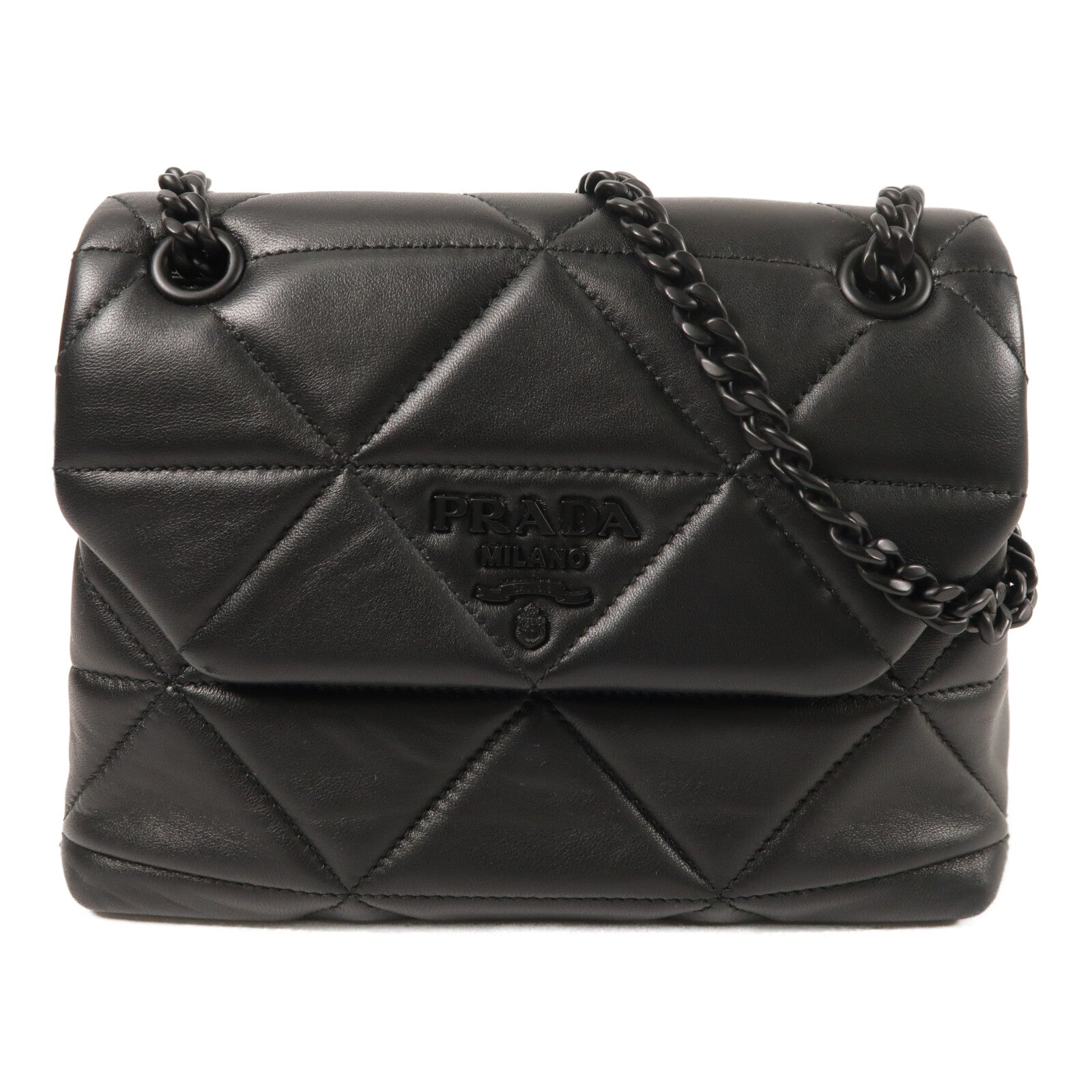 PRADA 羊皮皮革Spectrum鏈帶肩背袋