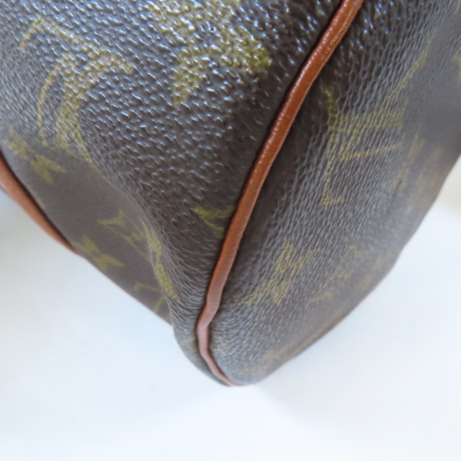 LOUIS VUITTON 【激減優惠】Monogram Papillon 30金扣手挽袋啡色