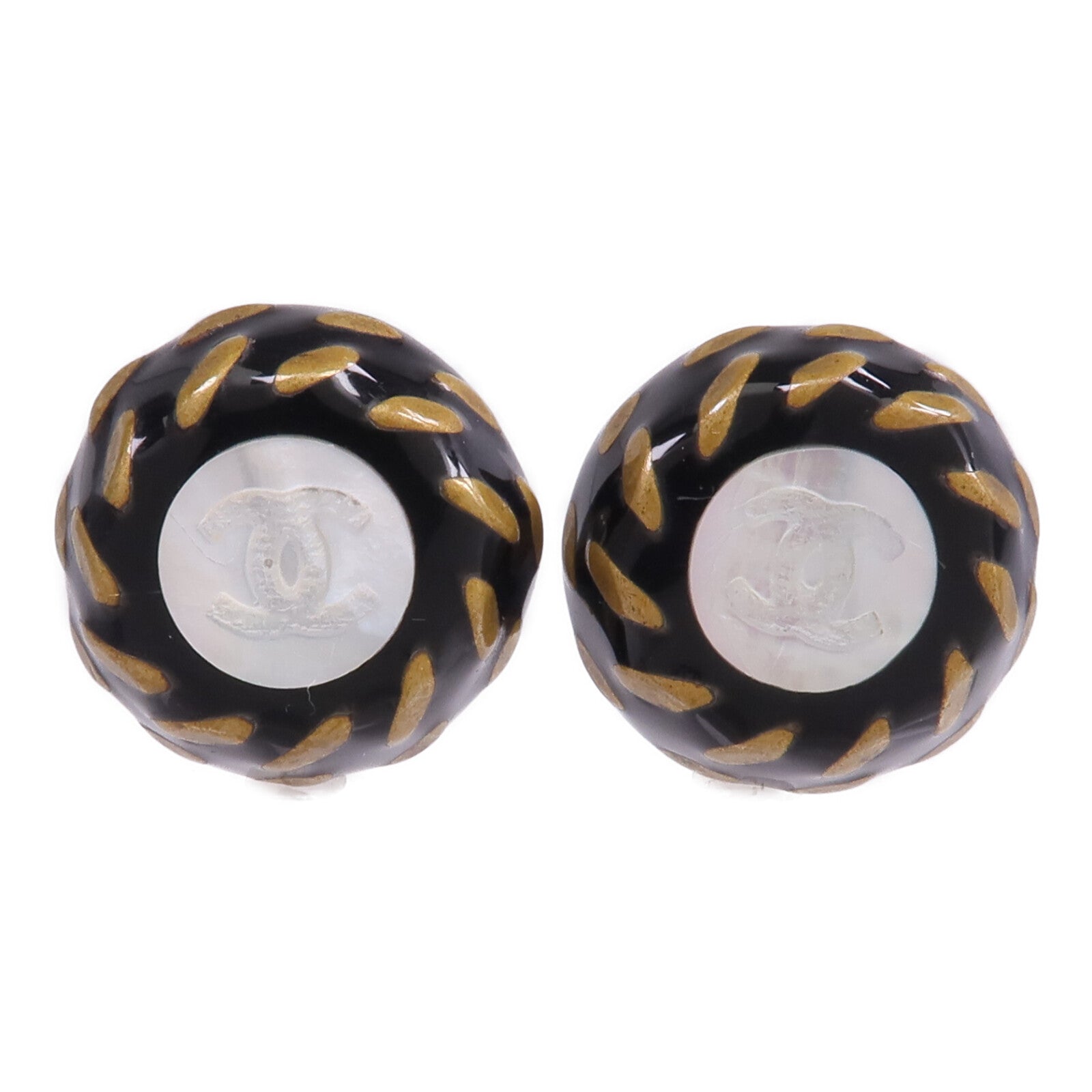 CHANEL PVC/金屬Earrings耳環