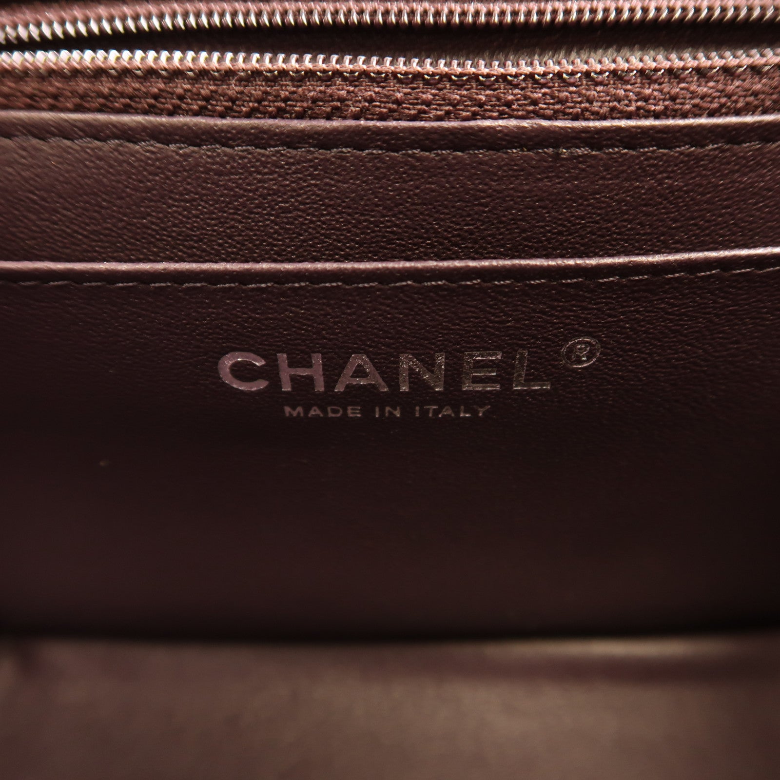 CHANEL 羊皮皮革Classic 17銀扣鏈帶肩帶