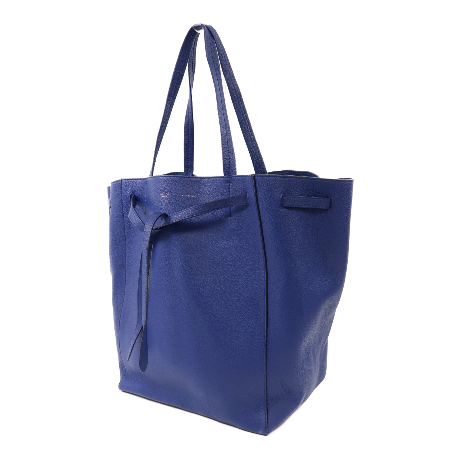 CELINE 【激減優惠】牛皮皮革Tote Bag手挽袋藍色