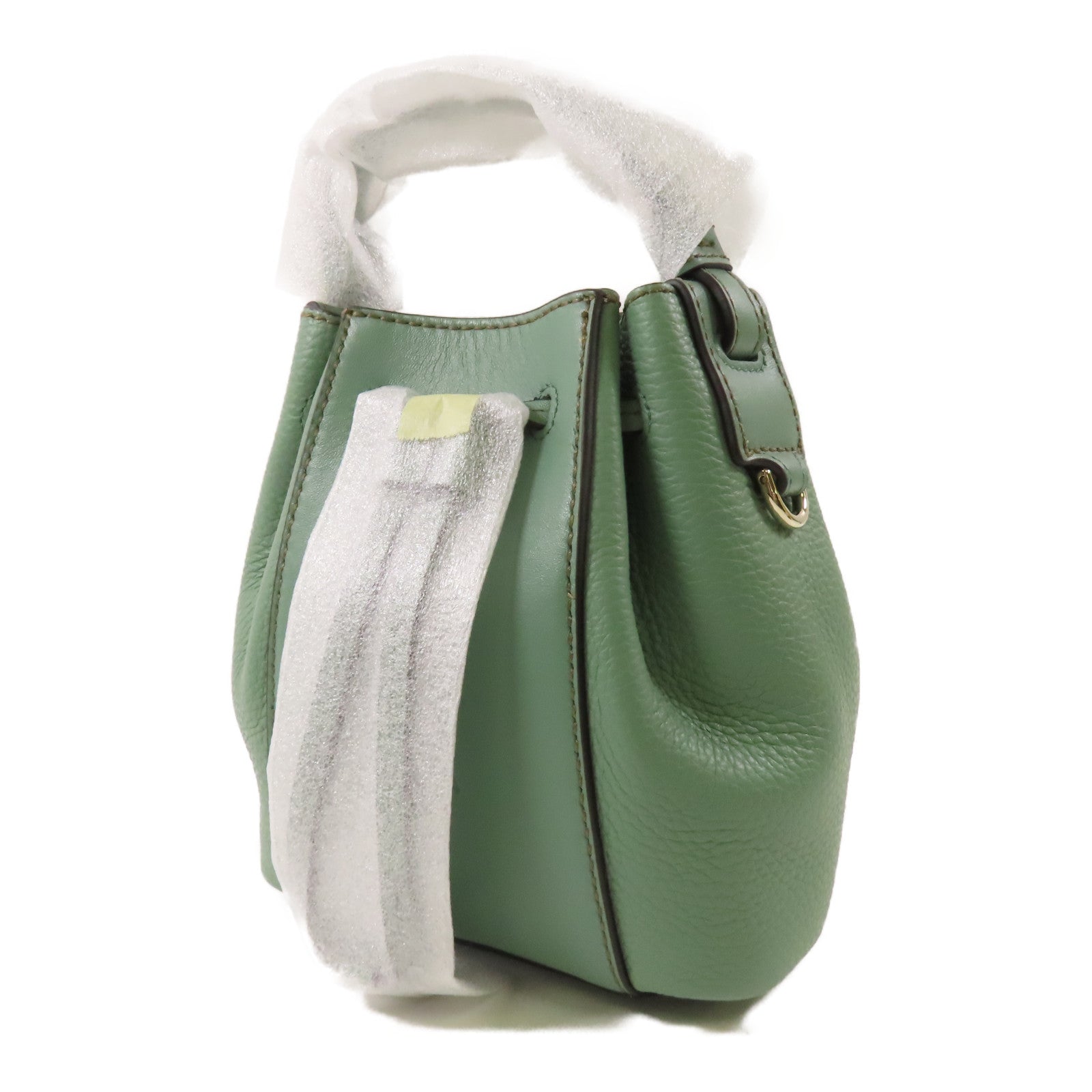 Furla 牛皮皮革2 Way Shoulder金扣手挽肩背兩用袋