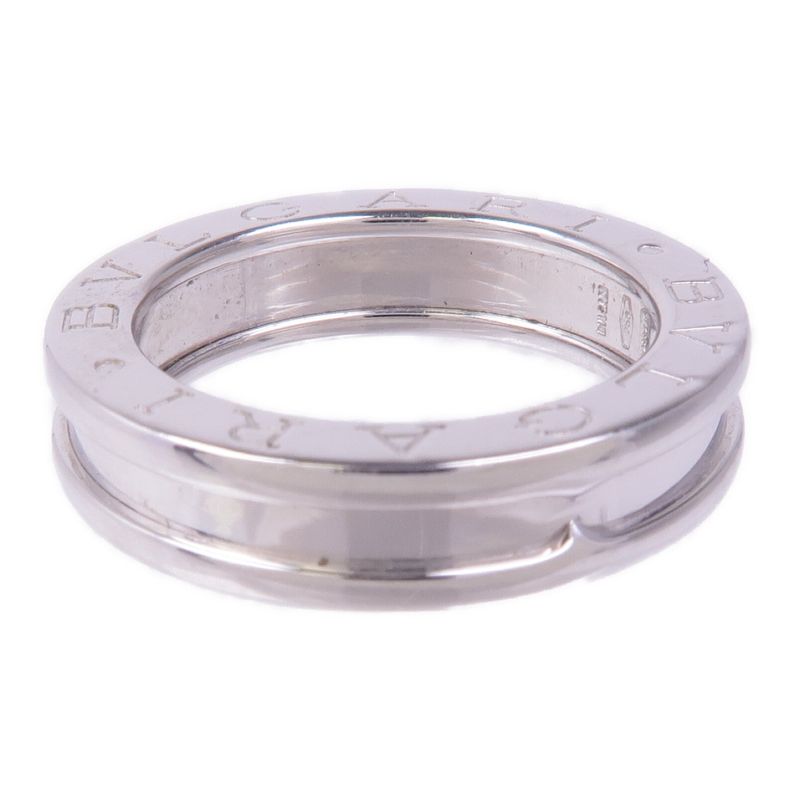 BVLGARI 18K白金B.Zero1 Ring戒指Bvlgari#47/US#4