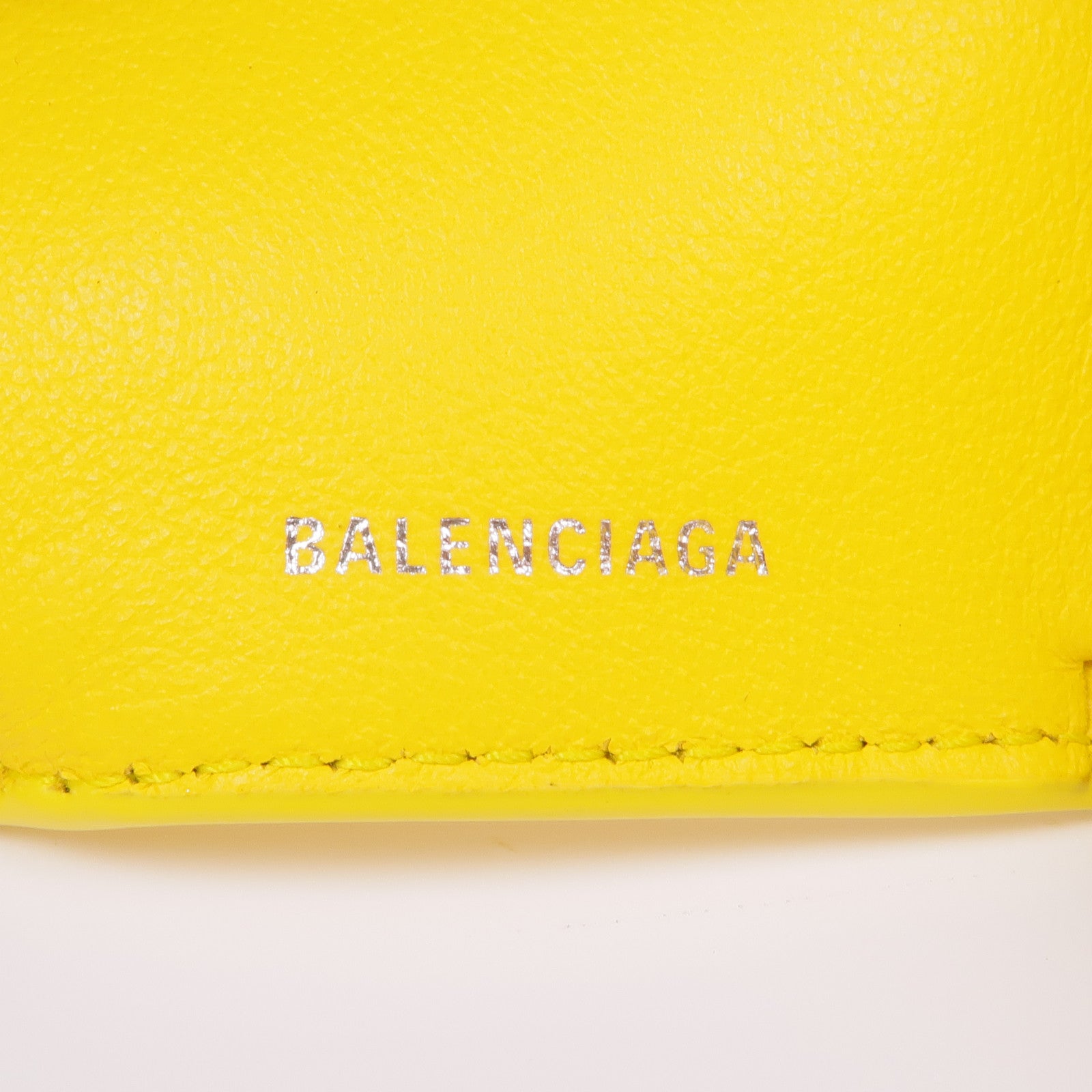 BALENCIAGA 羊皮皮革Wallet銀扣卡片套